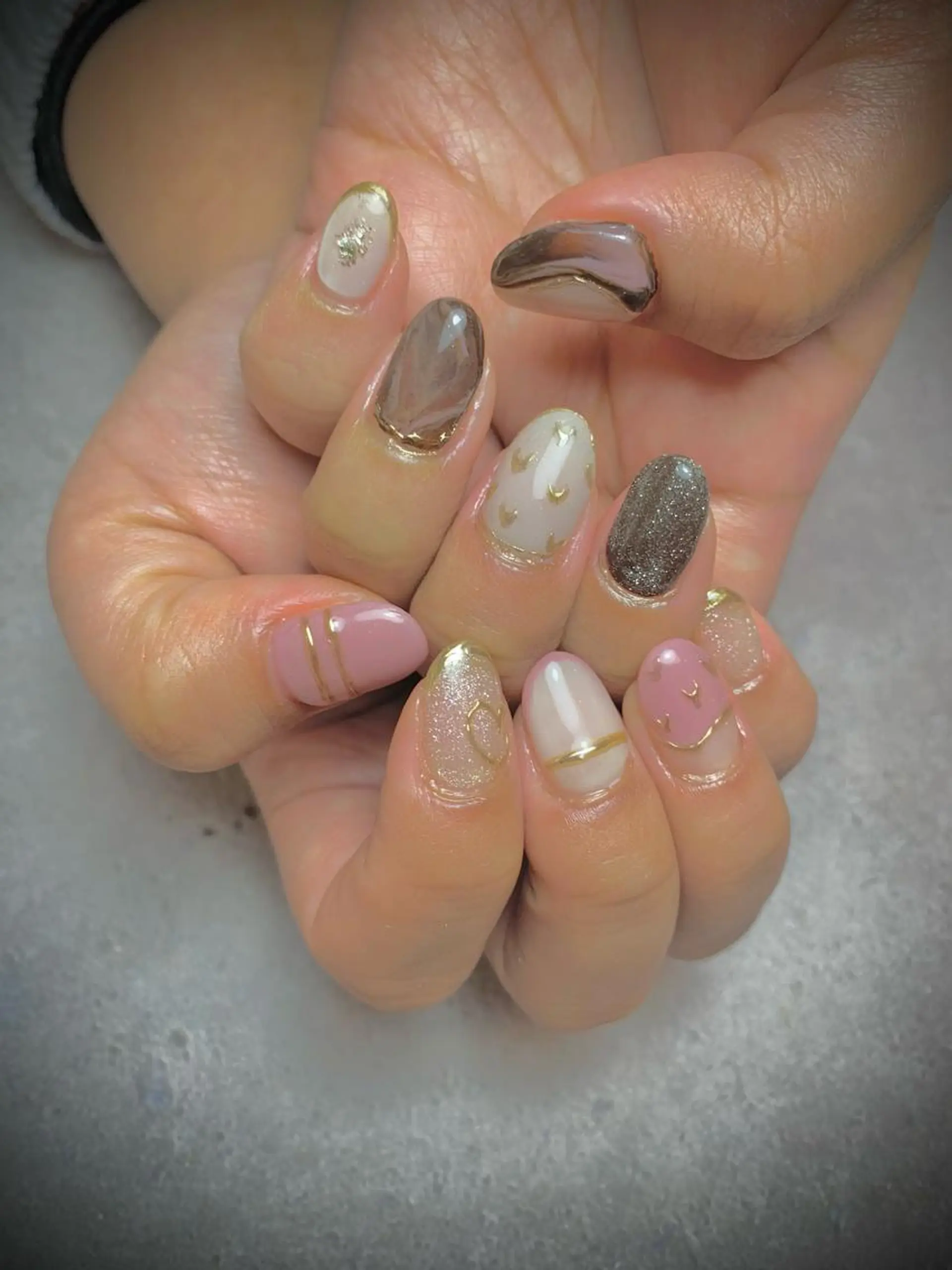 ネイル 持ち込み ハンドネイル ハンドケア Eden　private nail saron所属・Eden ♾️のネイルデザイン