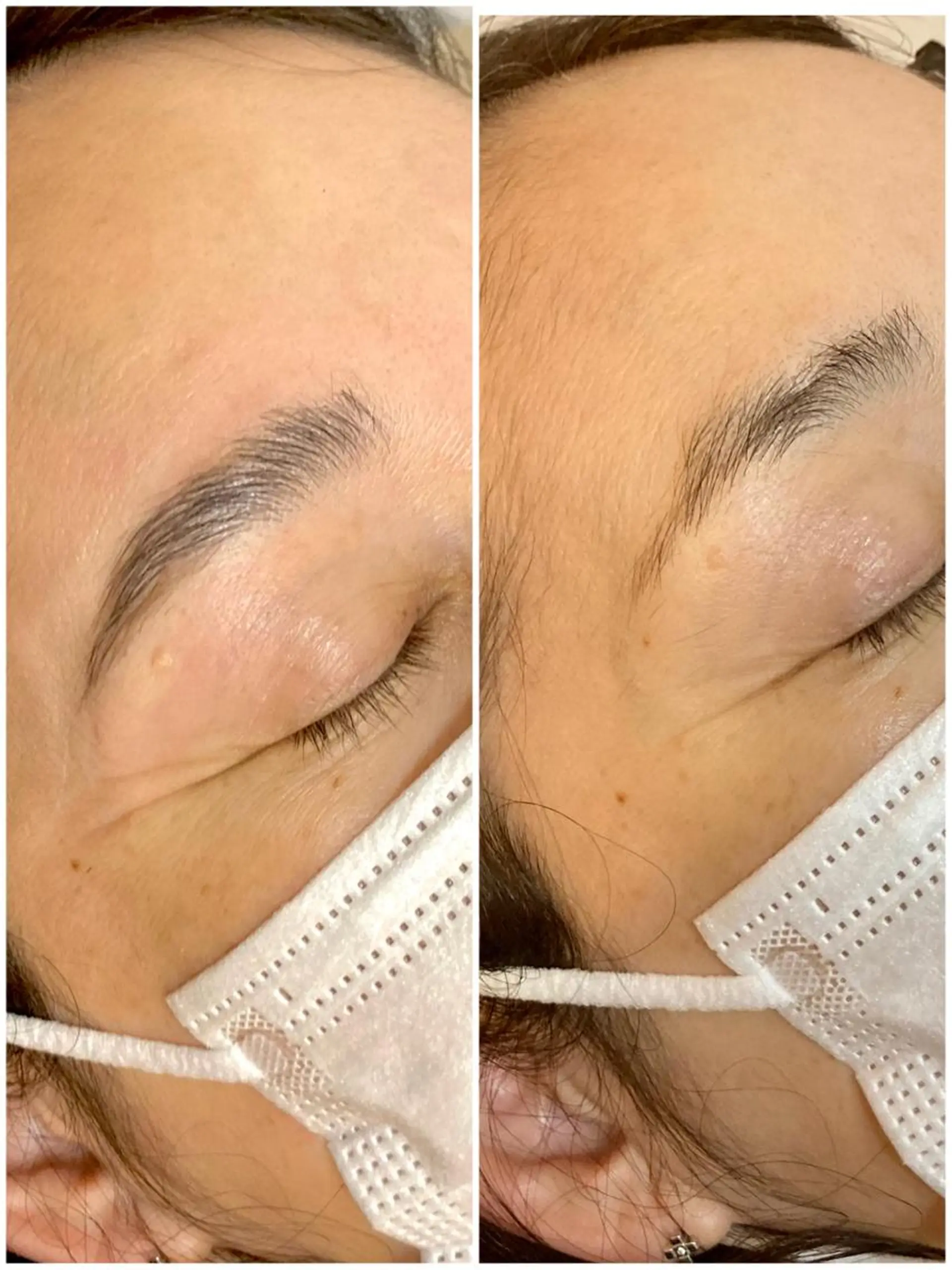 アイブロウ ハリウッドブロウリフト 牛山 静香のマツエク・マツパデザイン