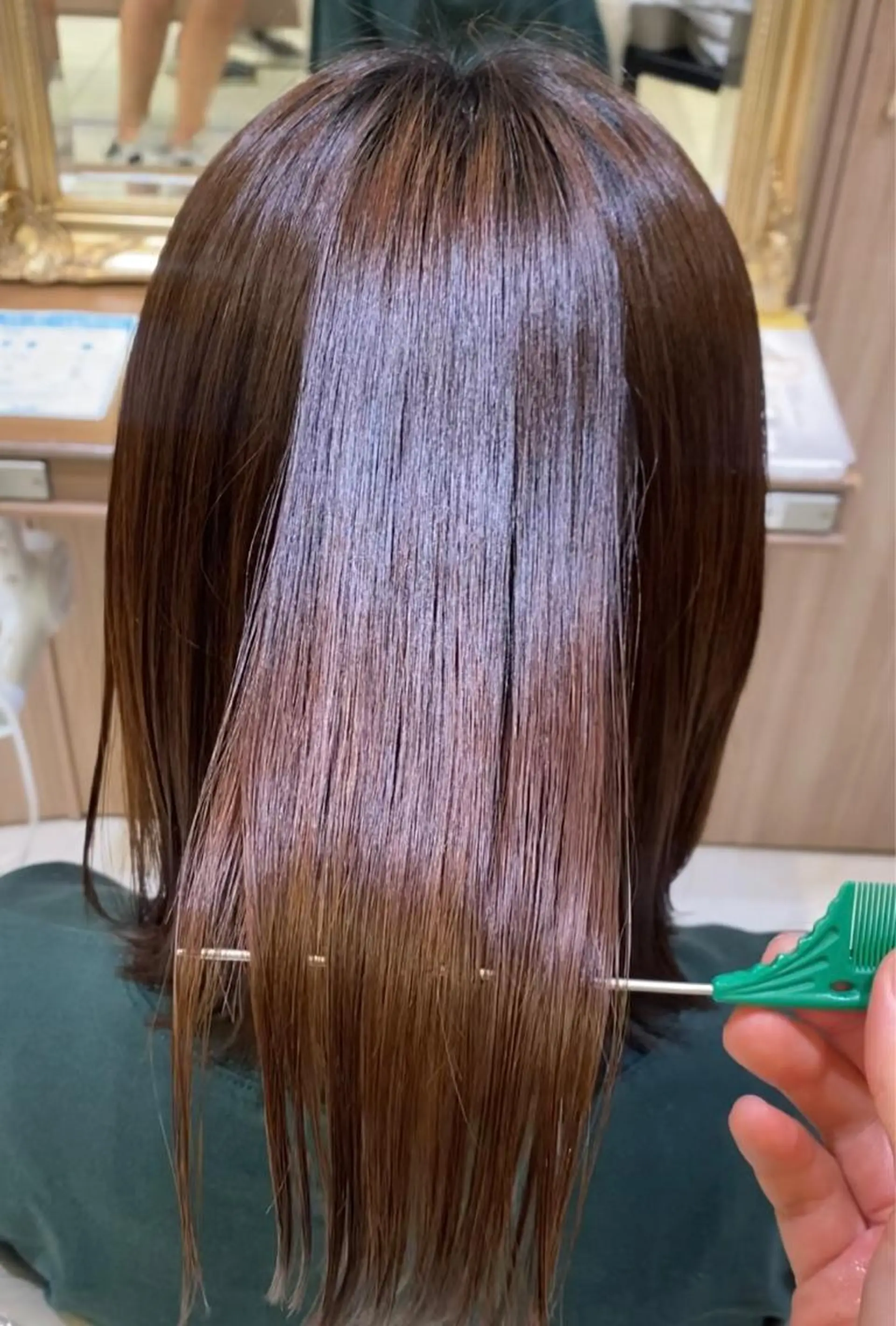 ミディアム パーマ 古川 琴美のヘアスタイル