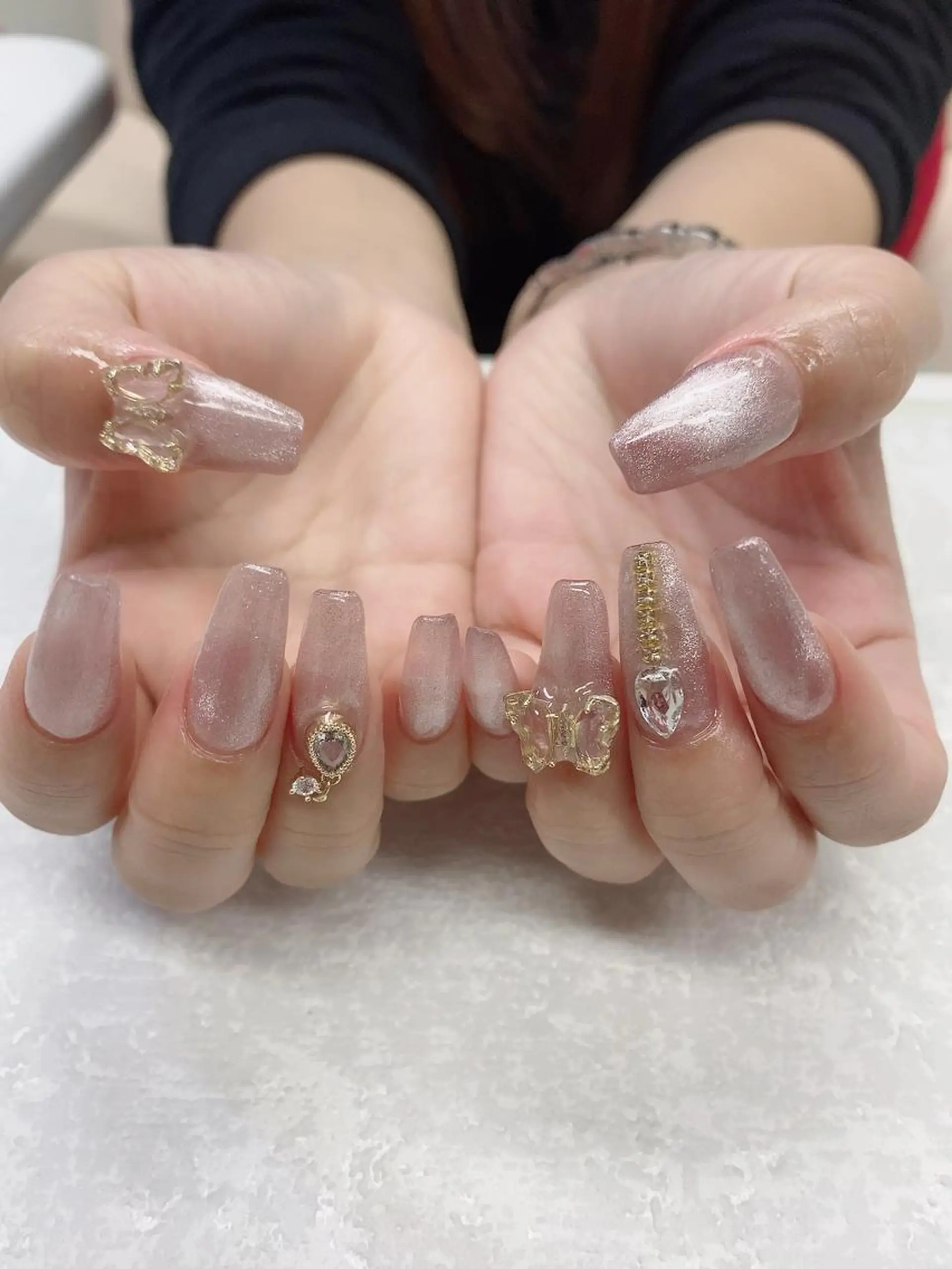 ミディアム ハンドネイル JNA認定講師🌸 RIEのネイルデザイン