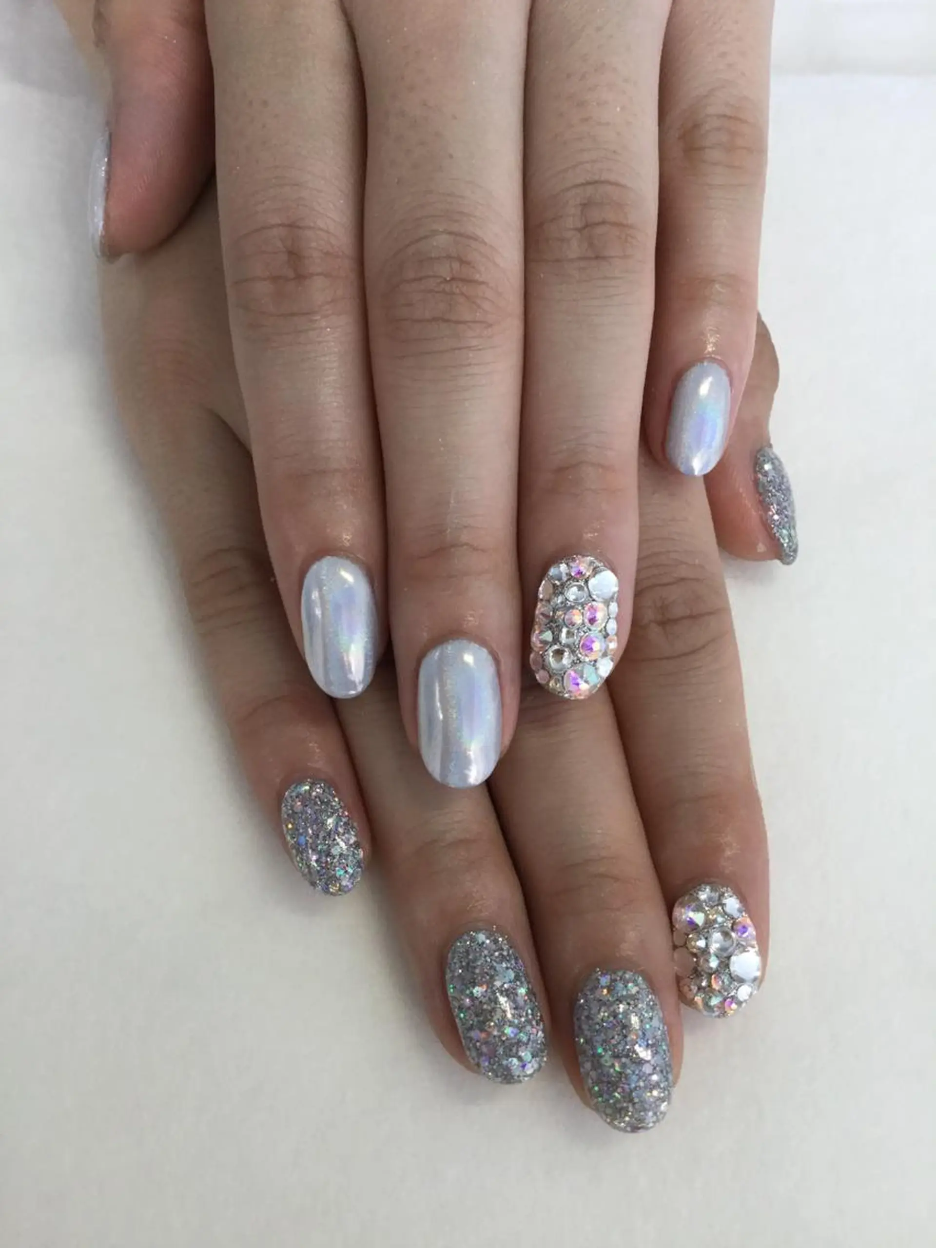 ネイル ハンドネイル 💎🐰 saki. m 🐰💎のネイルデザイン