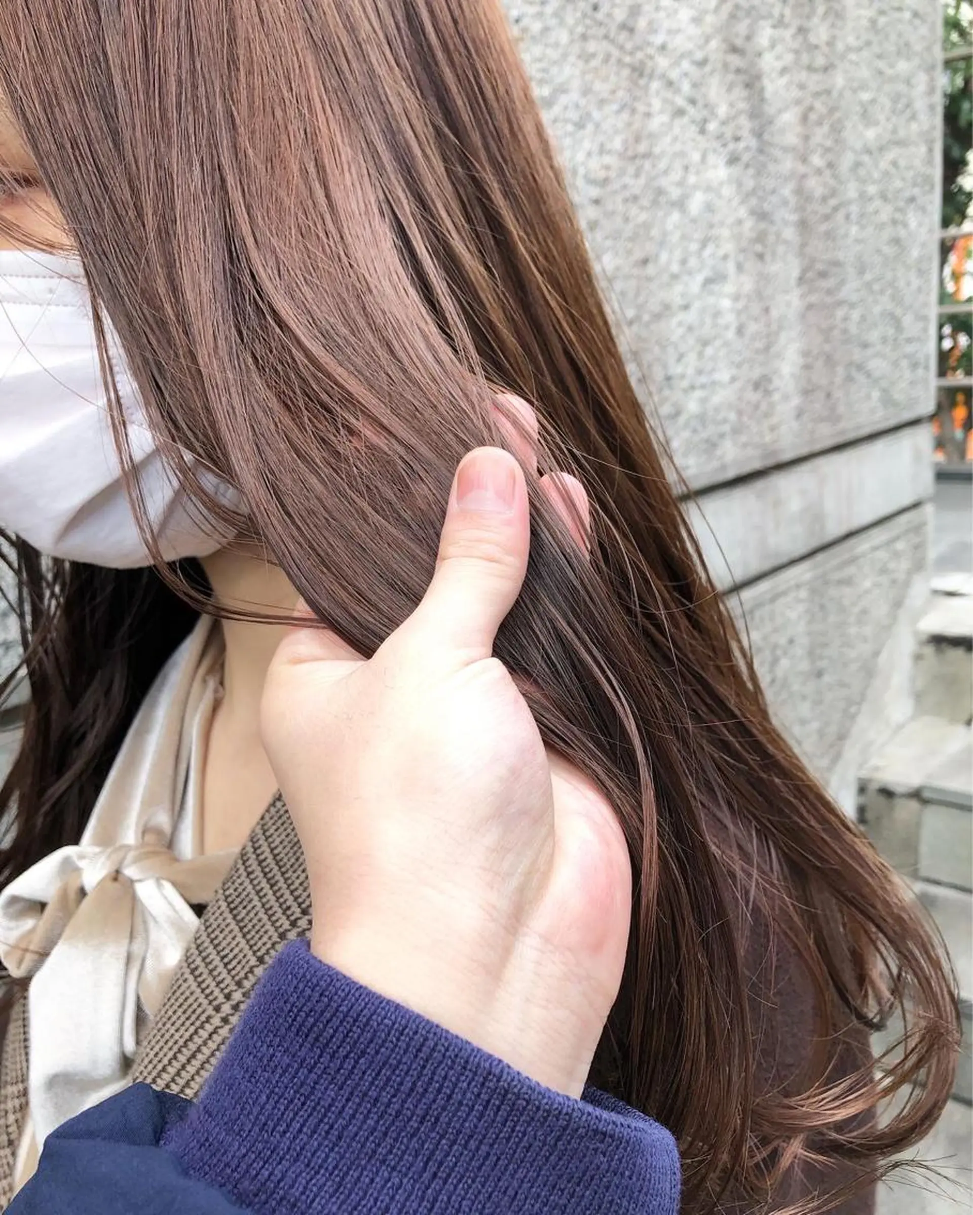 ロング カラー ヘアアレンジ カット ヘアカラー トリートメント ainico+所属・メンズ特化✂️栗原 侑也のヘアスタイル