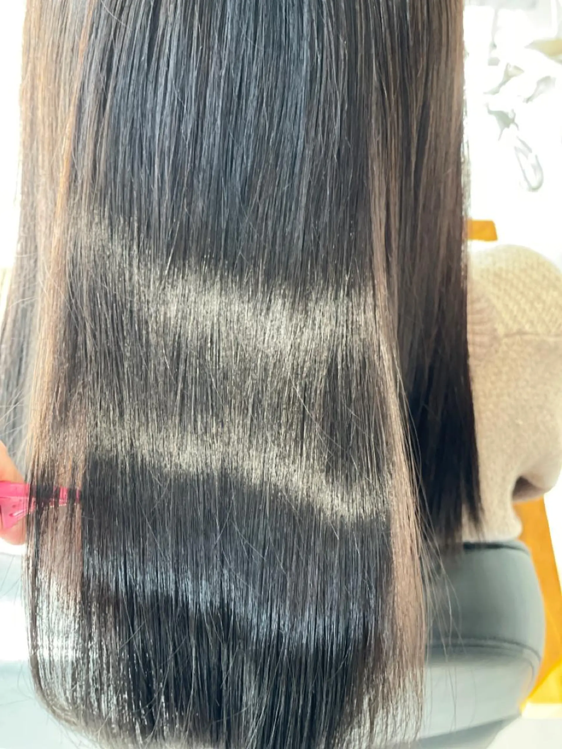 セミロング カラー 髪質改善 新井那紬🌿 arai nahoのヘアスタイル