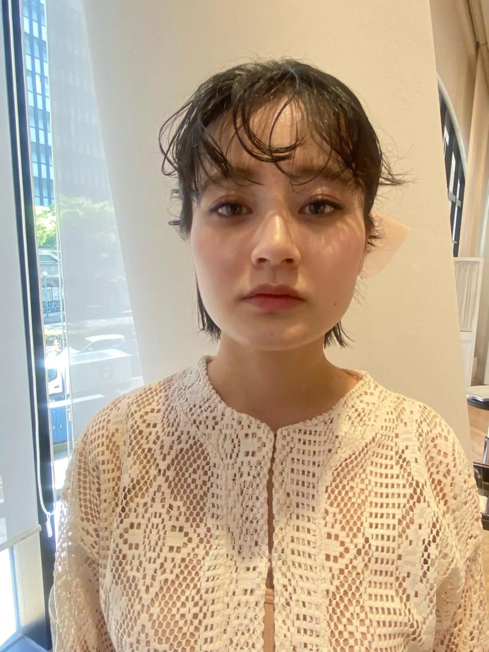 ショート 増井 彩乃のヘアスタイル