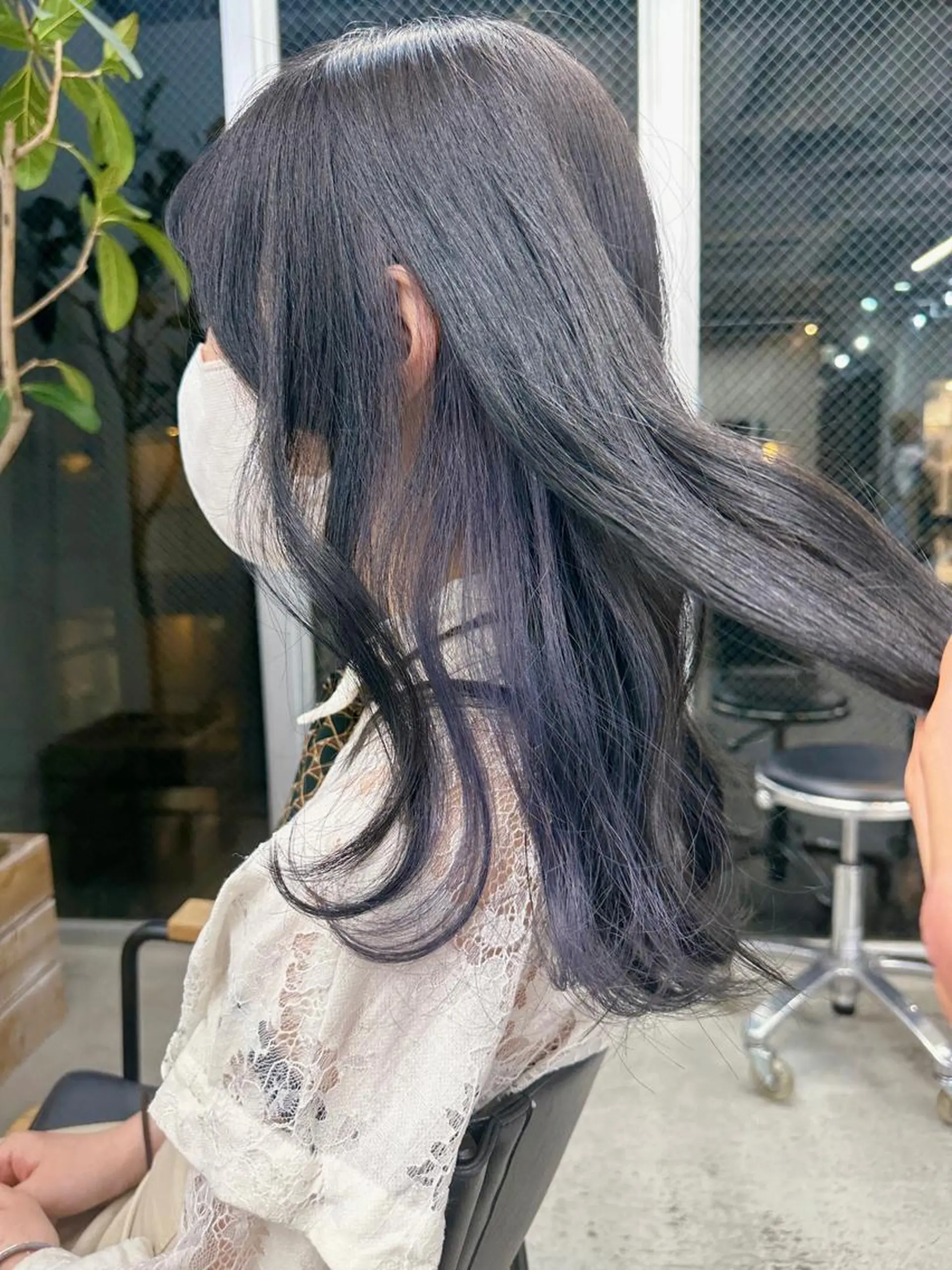 ミディアム カラー カット ヘアカラー トリートメント ブリーチダブルカラー 【koide】のヘアスタイル