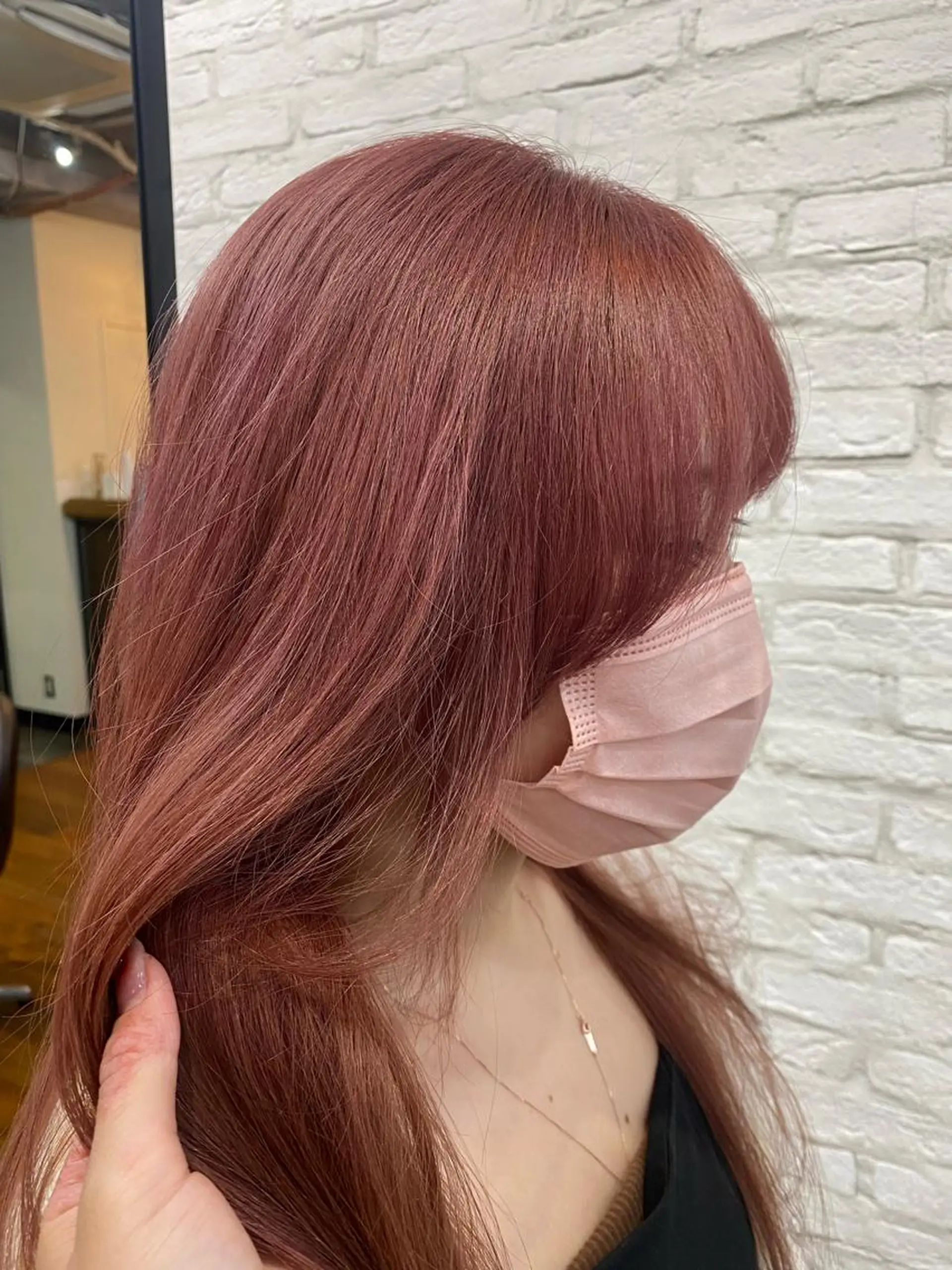 ロング カラー ピンクカラー LITA BRANCHE所属・マンツーマンサロン 🤍Tanakaのヘアスタイル
