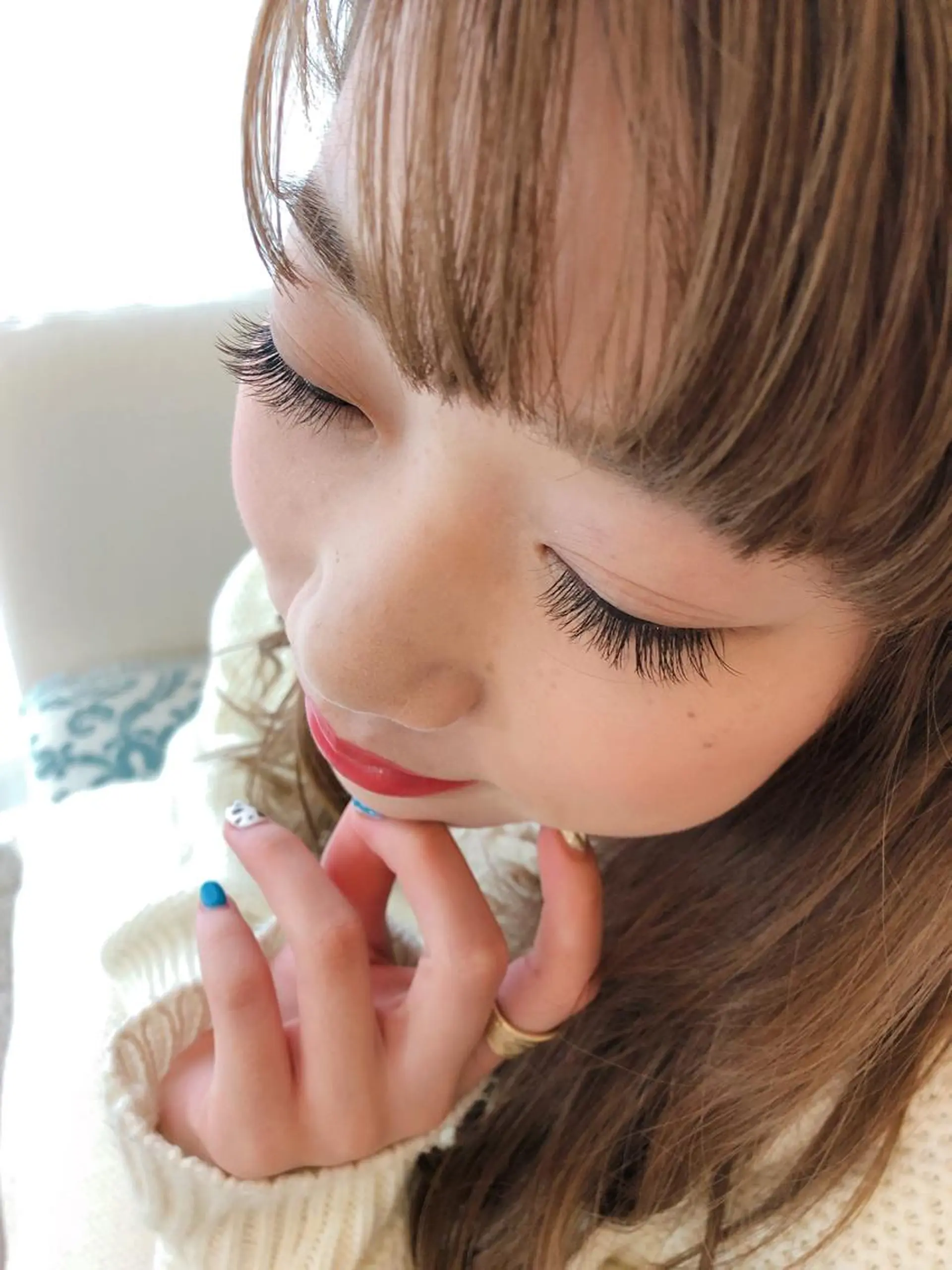 マツエク・マツパ カラーマツエク フラットラッシュ アニュ表参道💎 Aiのマツエク・マツパデザイン