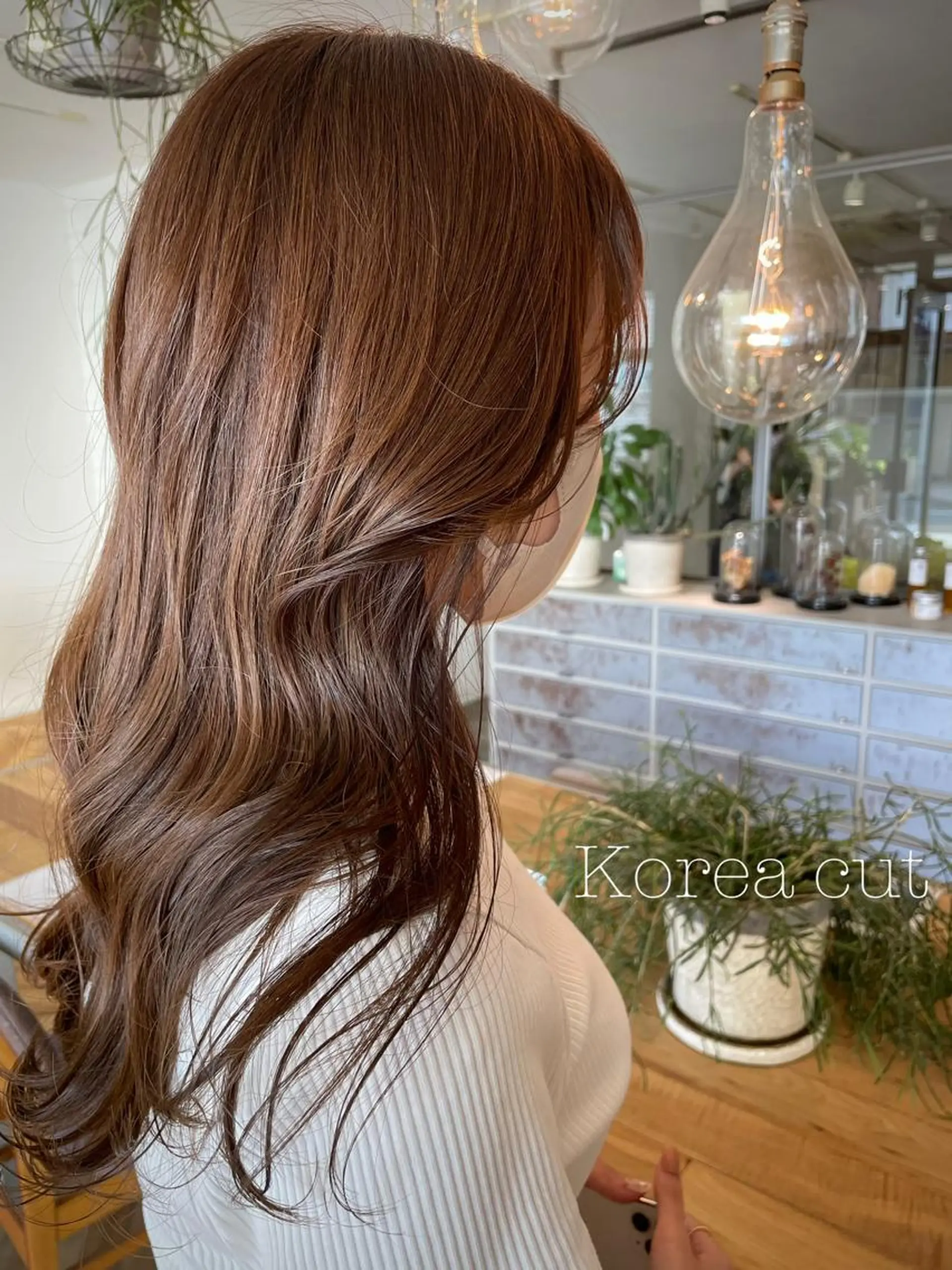 ロング カット ヘアカラー トリートメント maho🤍透明感 カラー/顔周りcutのヘアスタイル