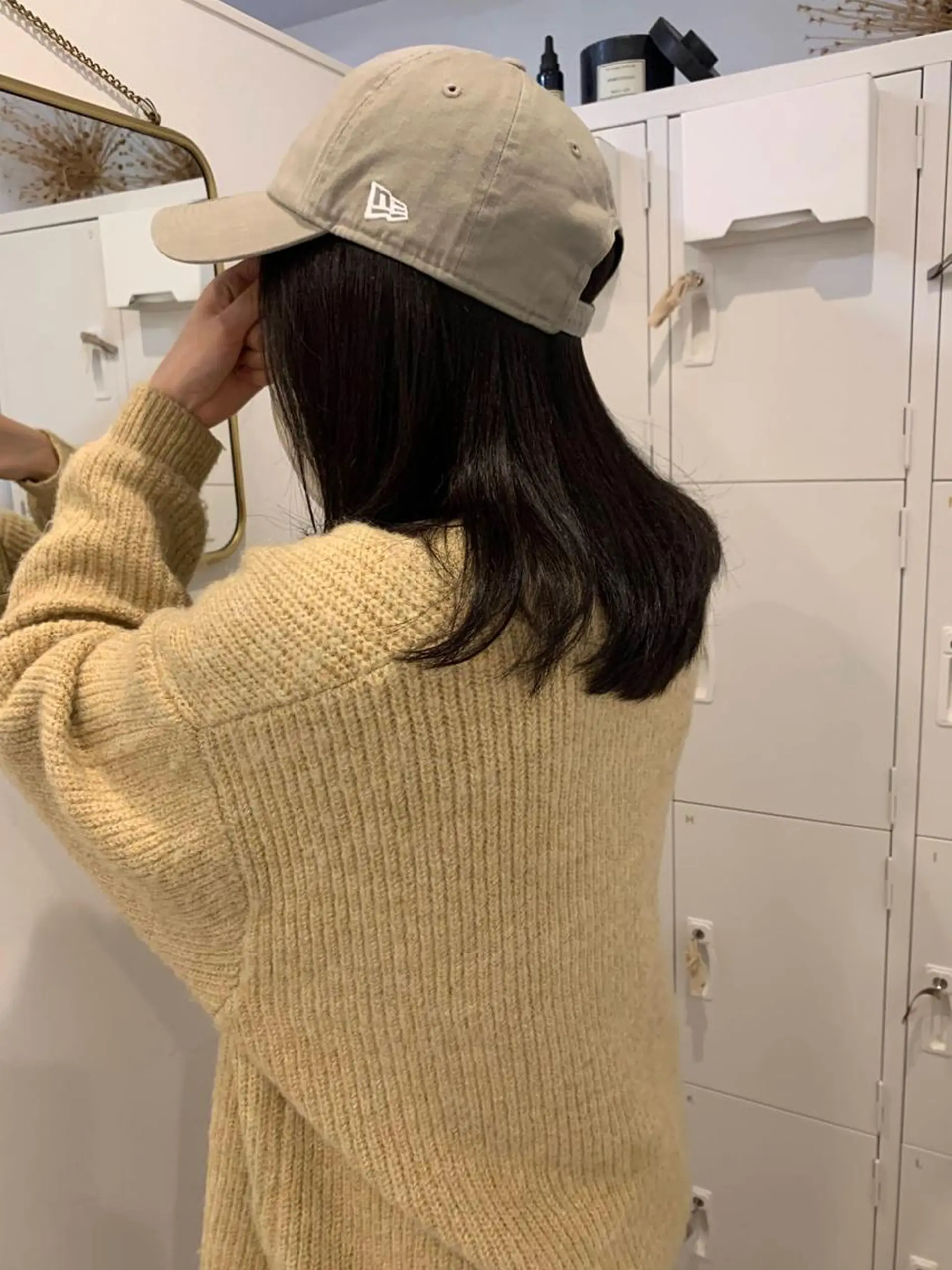 セミロング カラー フクシママユ / 柔らかカラーのヘアスタイル