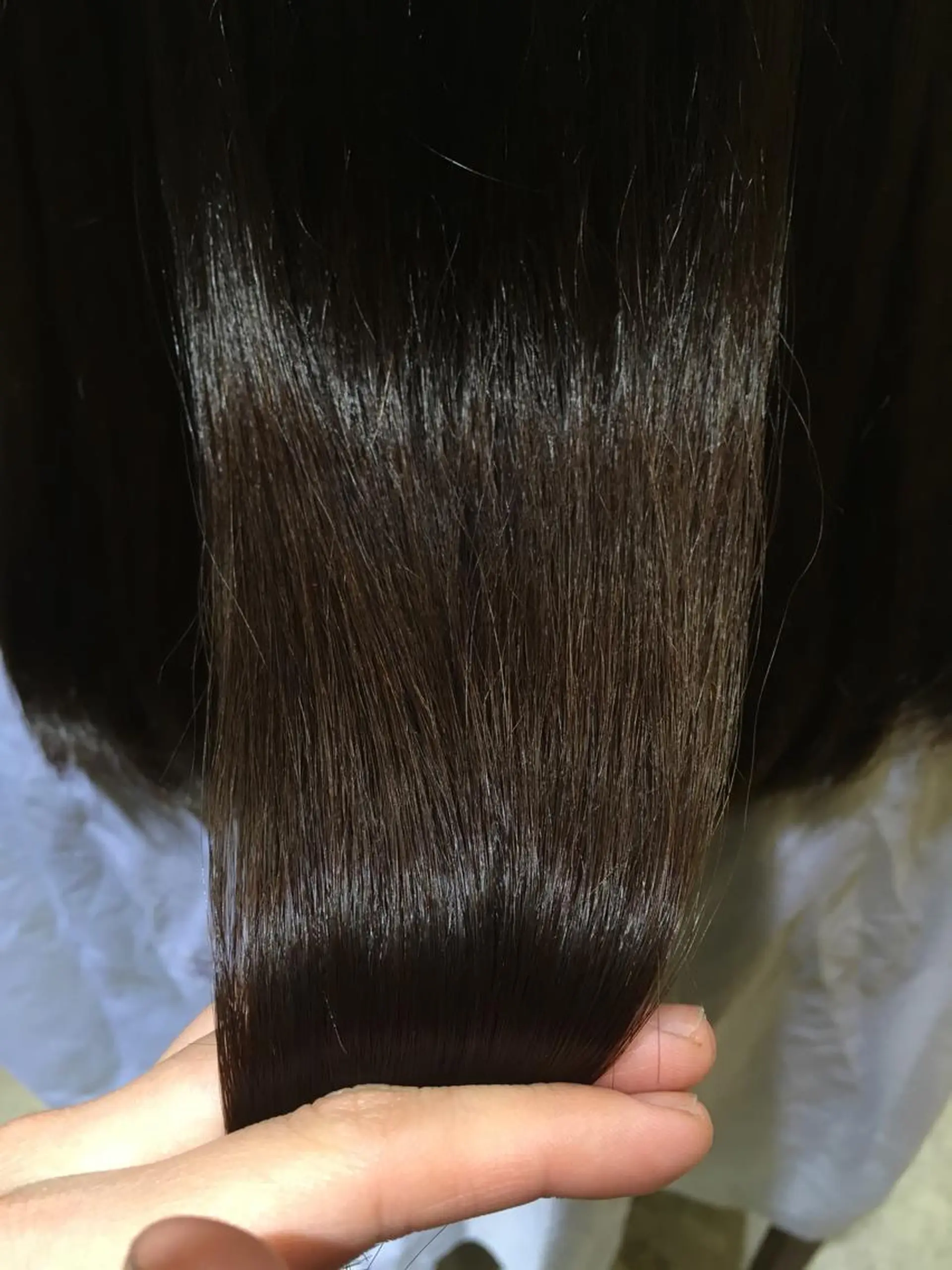 ミディアム カラー アッシュ ミント オーガニックカラー ツヤ美髪💐 髪質改善/高山愛来のヘアスタイル