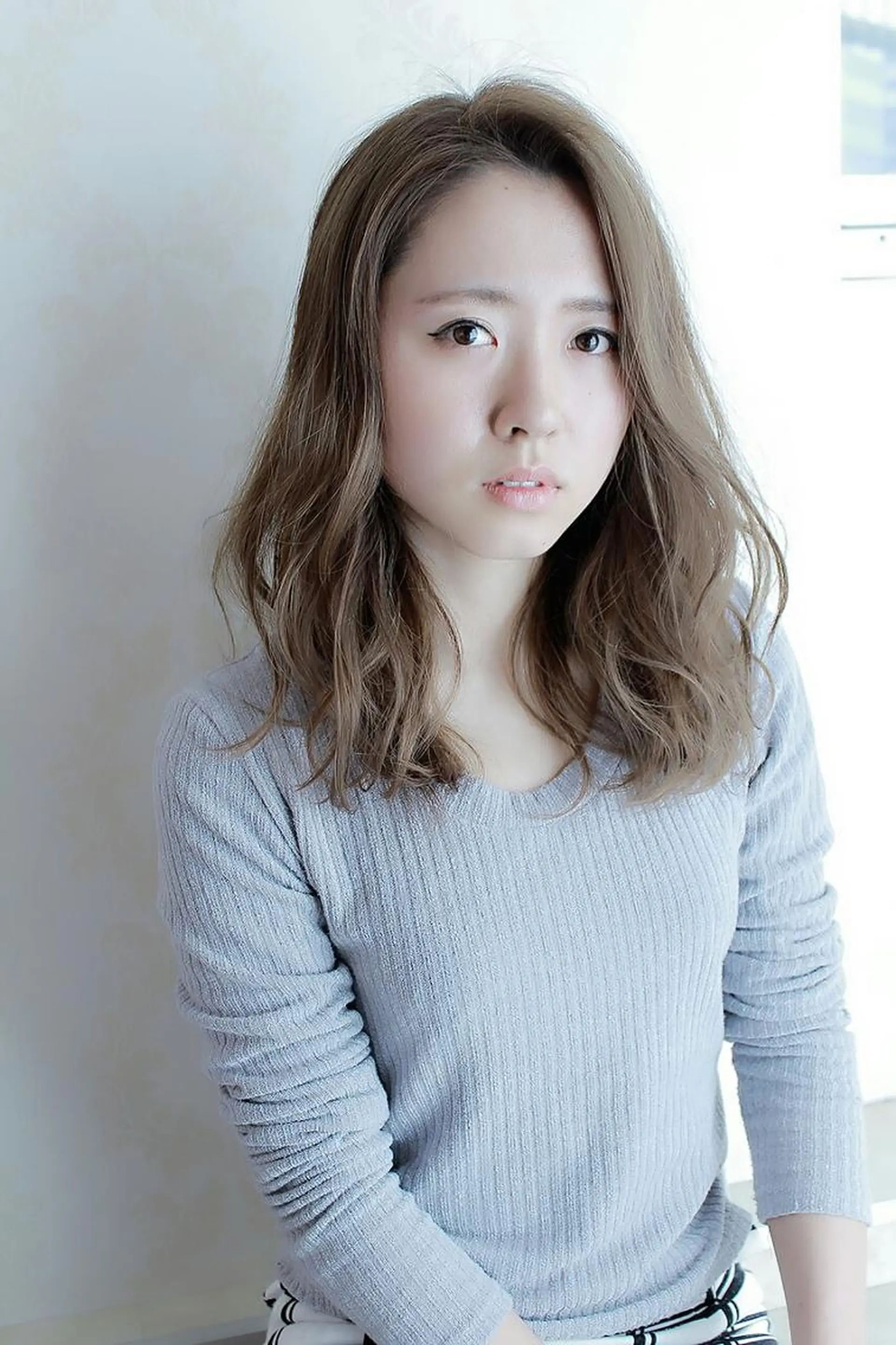 セミロング カラー パーマ Chipie hair design所属・伊藤 功士のヘアスタイル