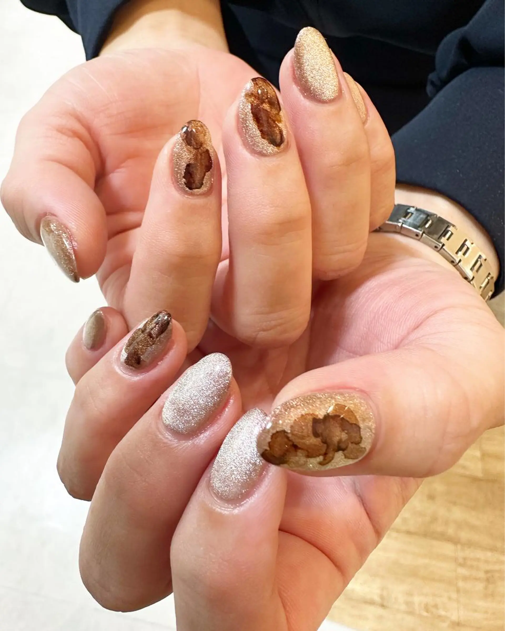ネイル マグネットネイル ハンドネイル nail campのネイルデザイン