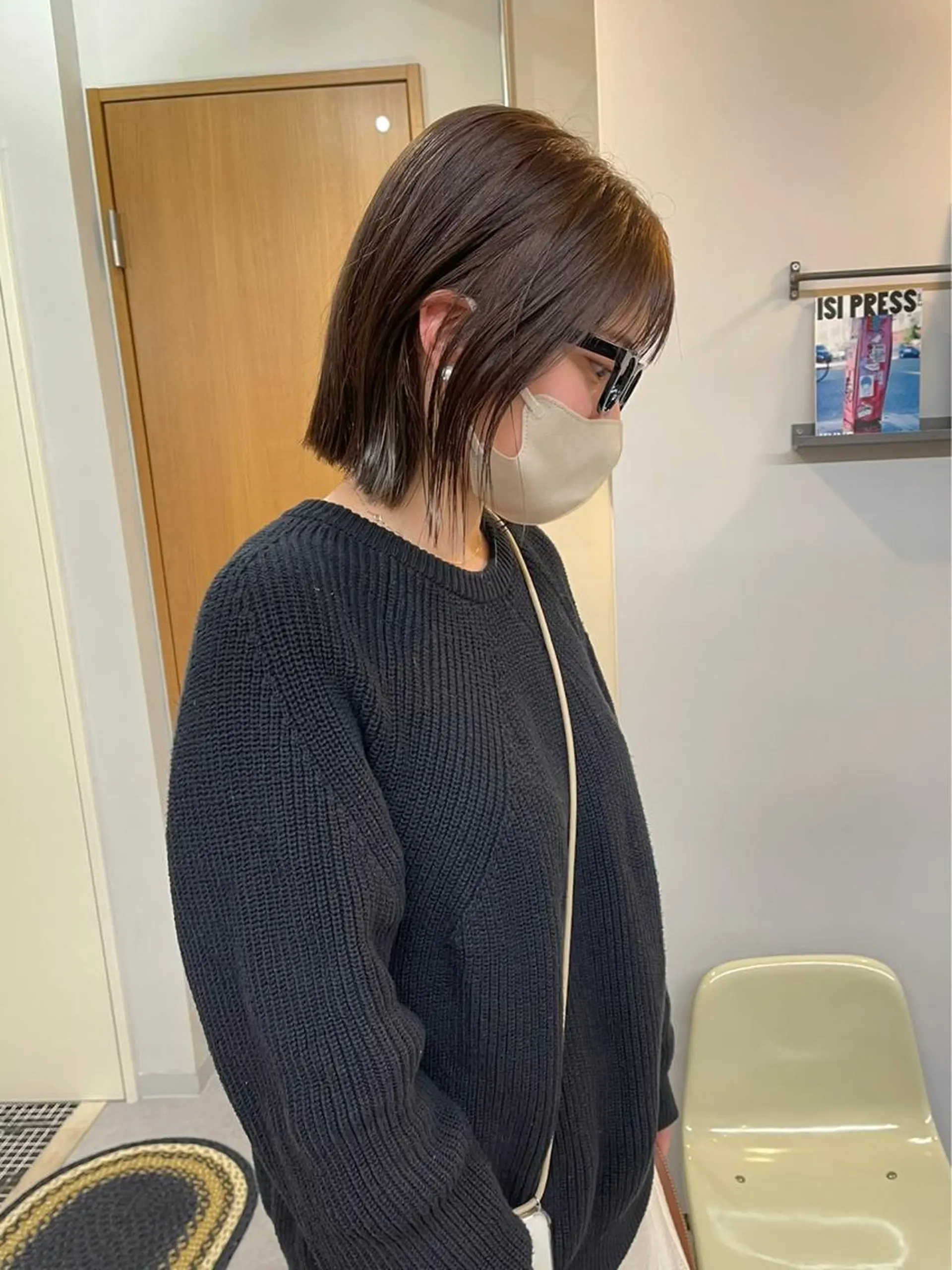 ショート カラー ベージュカラー ボブ 外ハネヘア カット パーマ トリートメント MEY HAIR / CURLYS所属・丁寧なカウンセリング 🌿KENTA🌿のヘアスタイル