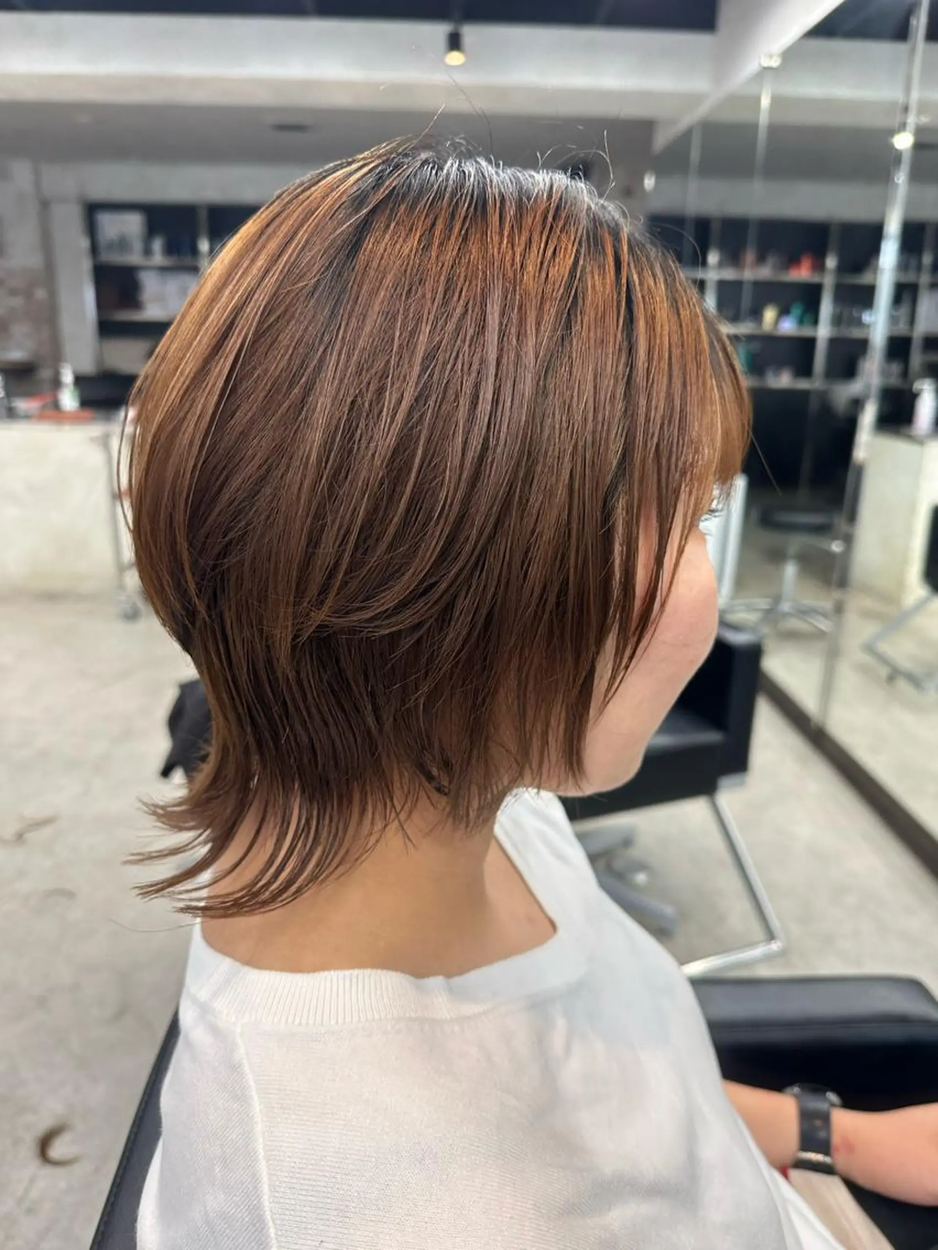 ショート 🩵透明感/高発色 /難波/北原佑記🌸のヘアスタイル