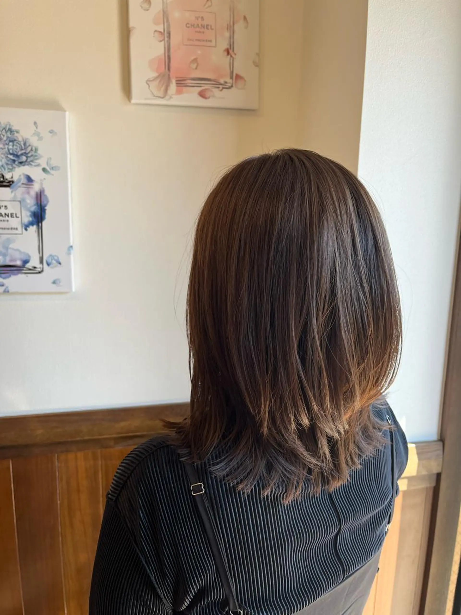 セミロング 髪質改善 ヘアカラー トリートメント reFREO所属・ダメージレスカラー 髪質改善reFREOのヘアスタイル