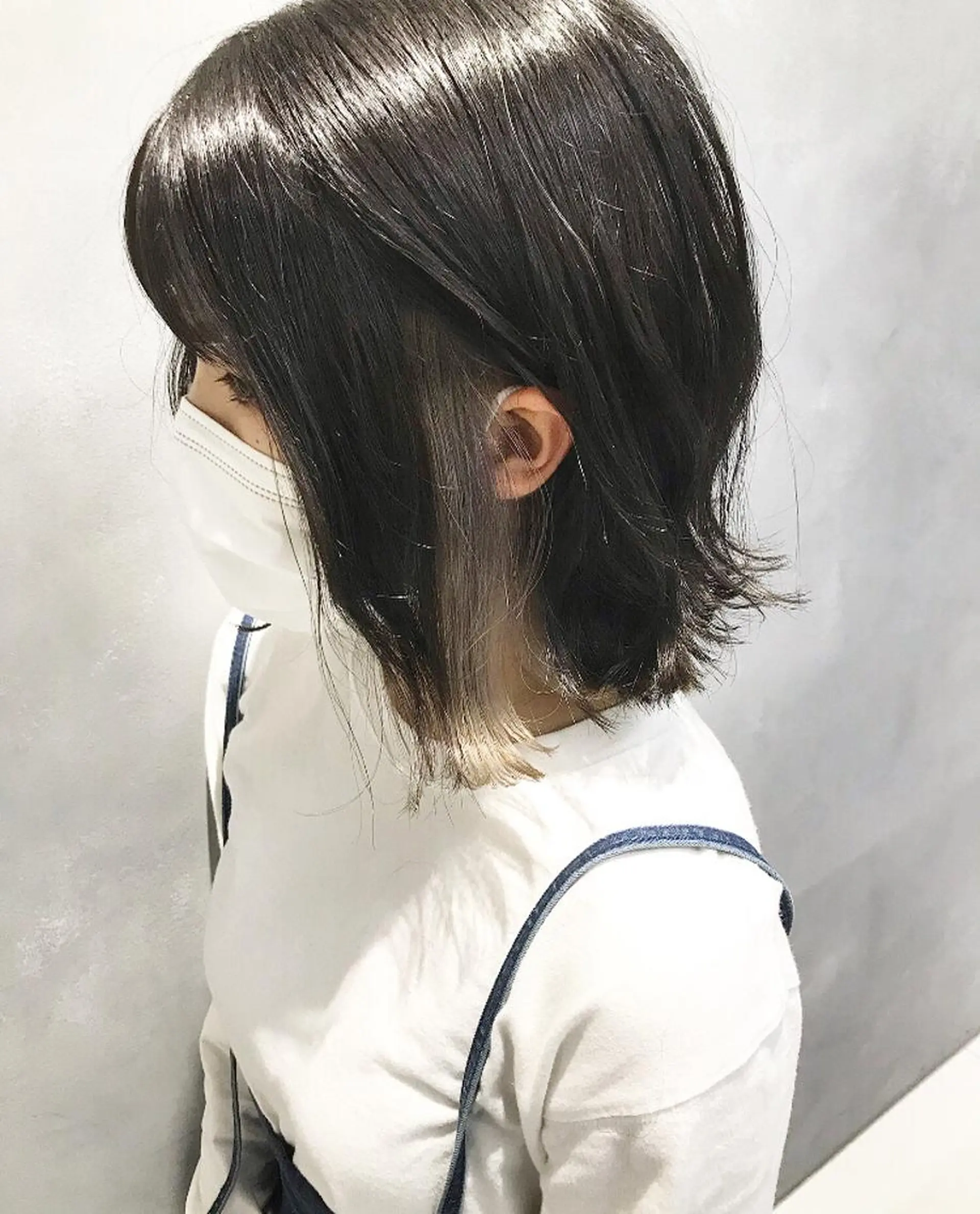 ミディアム カラー インナーカラー konno shoのヘアスタイル
