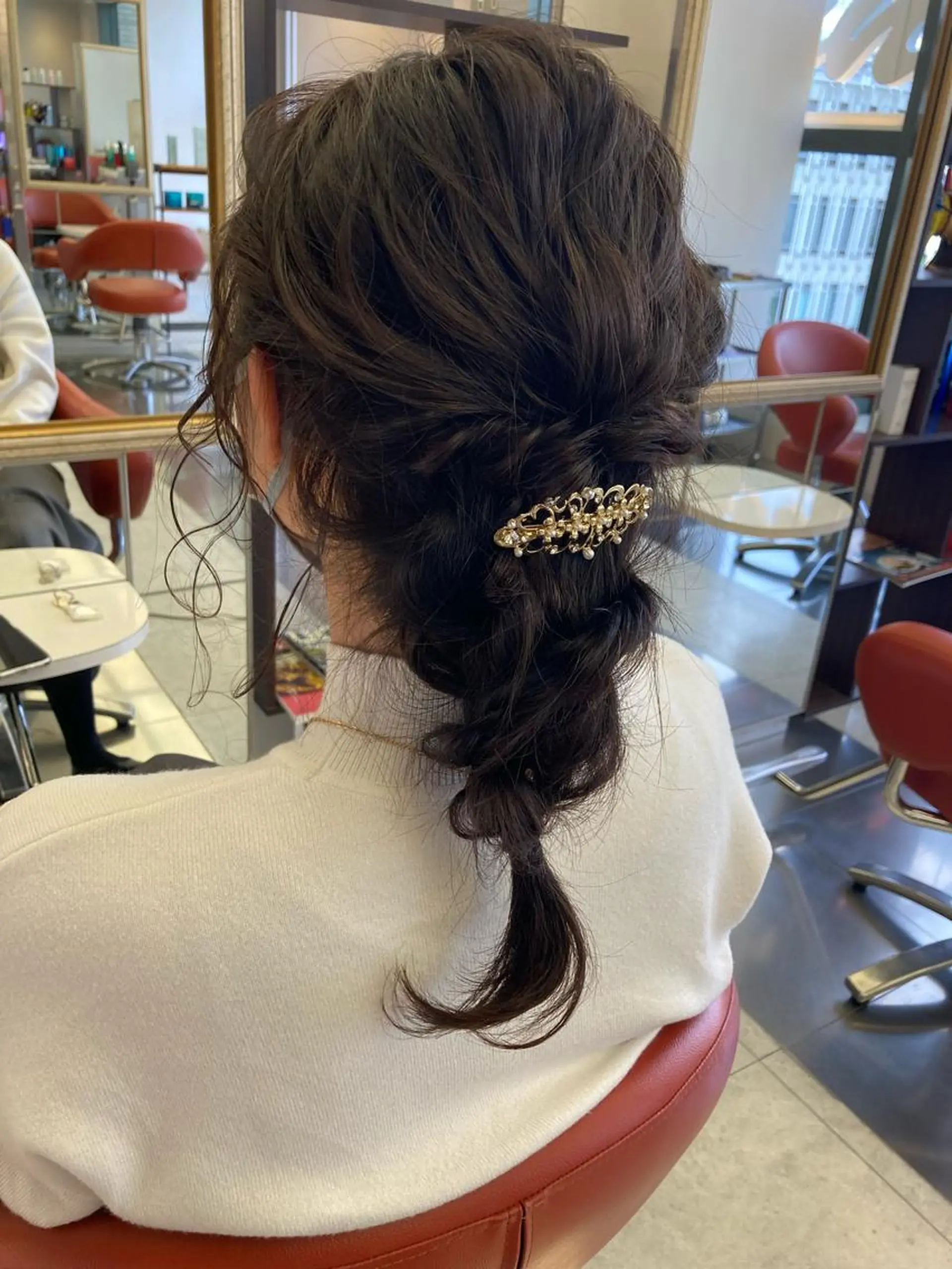 ロング ヘアアレンジ 小森 衣純のヘアスタイル