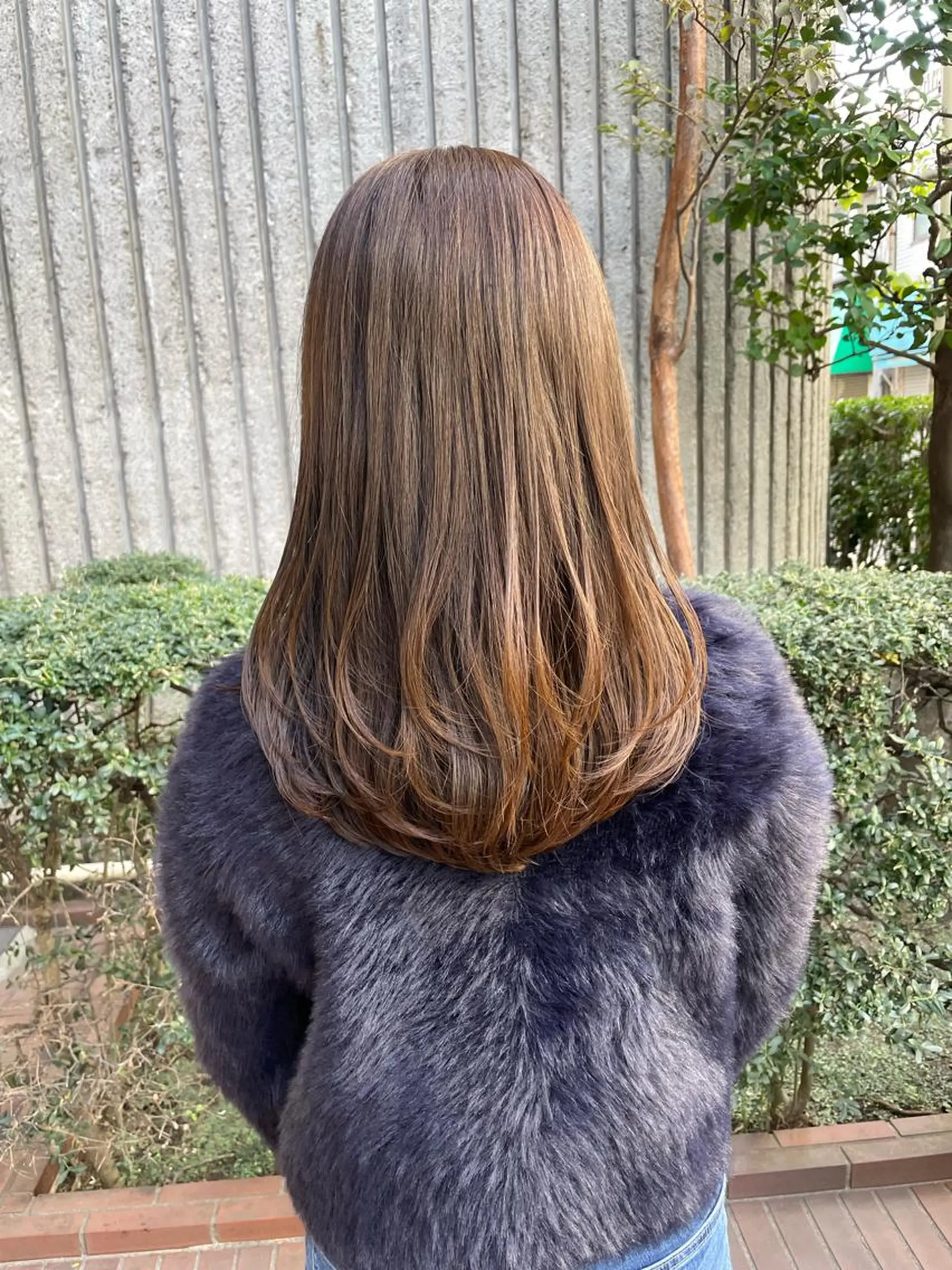 セミロング 高山🐬髪質改善 池袋で縮毛矯正のヘアスタイル