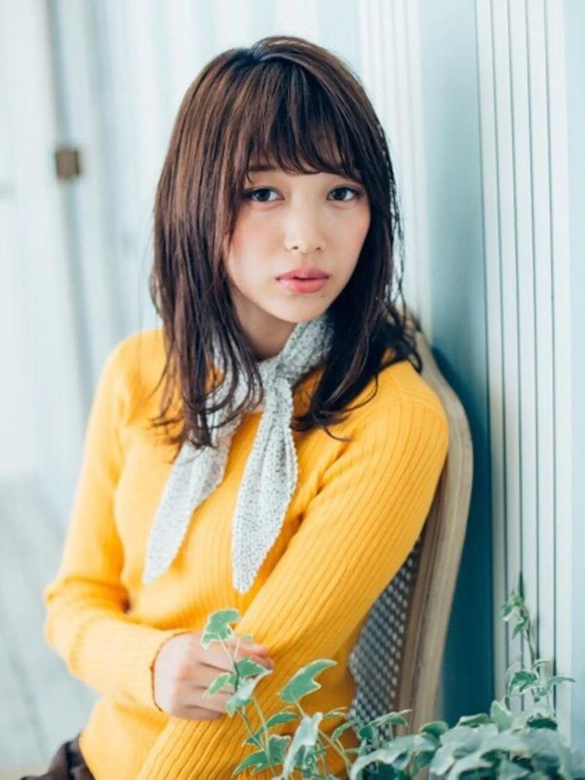 セミロング -5歳大人ﾊｲﾗｲﾄ ✨津嘉山のヘアスタイル