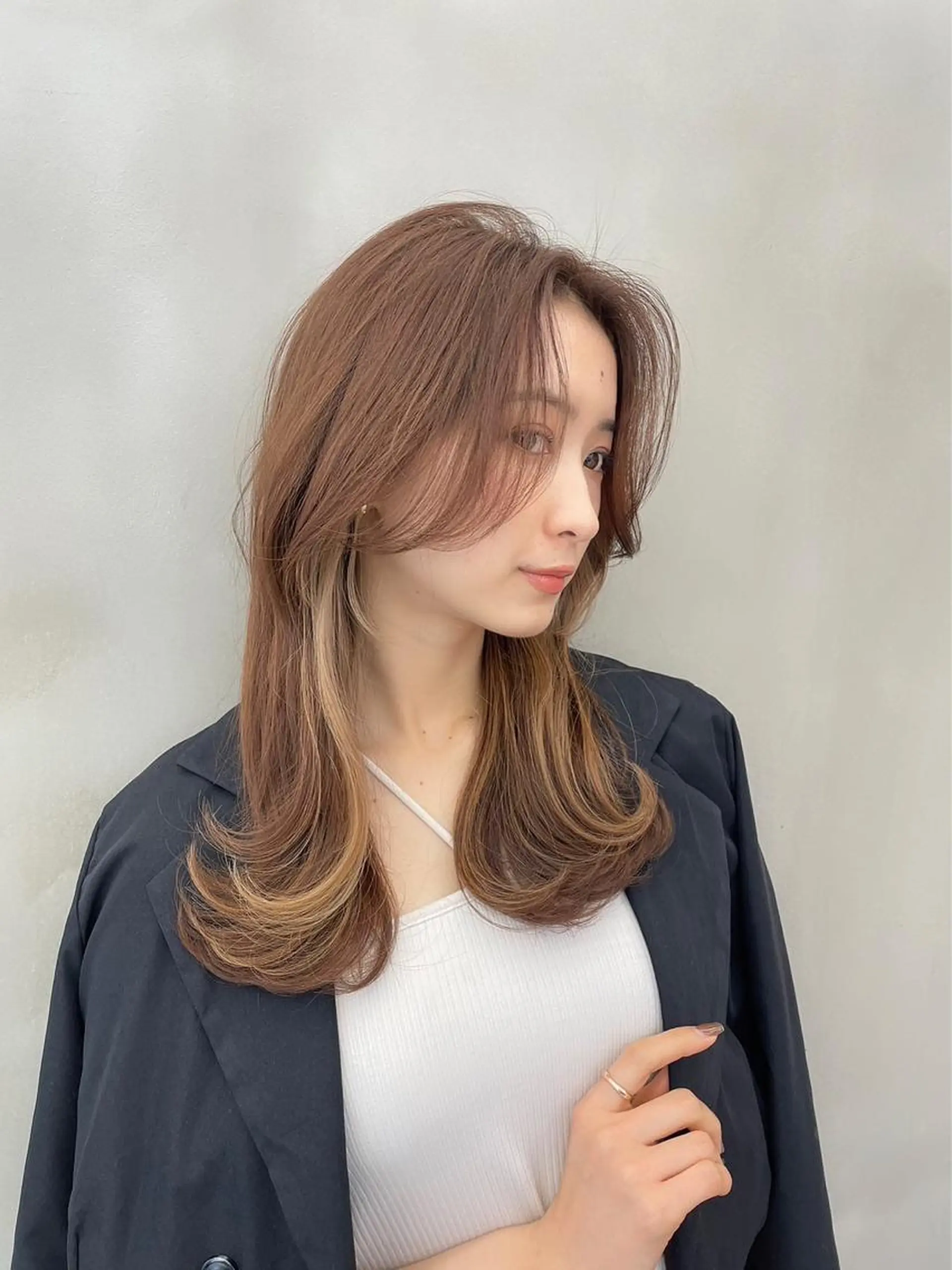 ロング カラー Lond luce心斎橋所属・🍀小川大輔🍀 ボブ/ブリーチ🥇のヘアスタイル