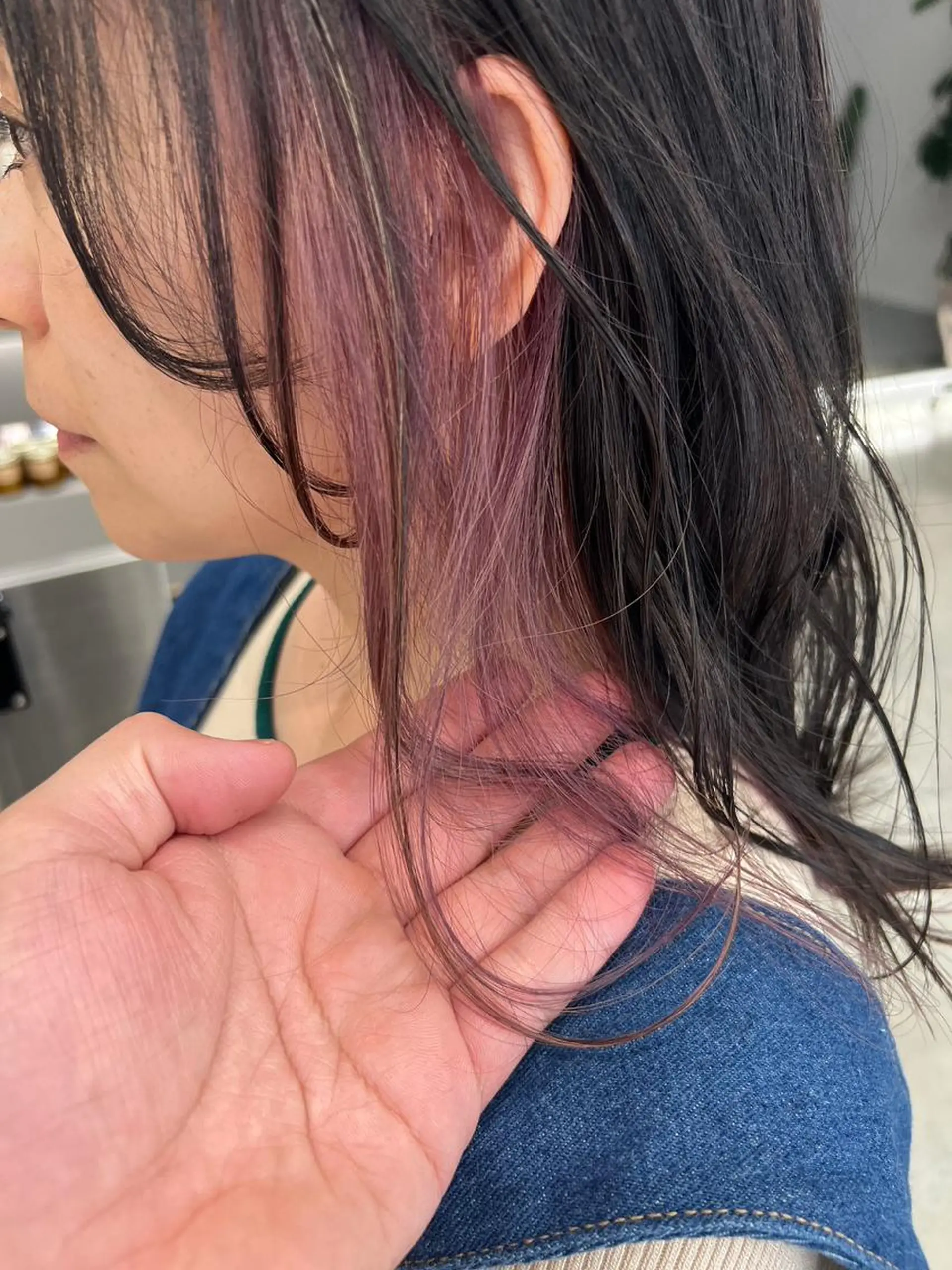 ロング カラー カット ヘアカラー トリートメント バレイヤージュ茅ヶ崎 オオタ カズキのヘアスタイル