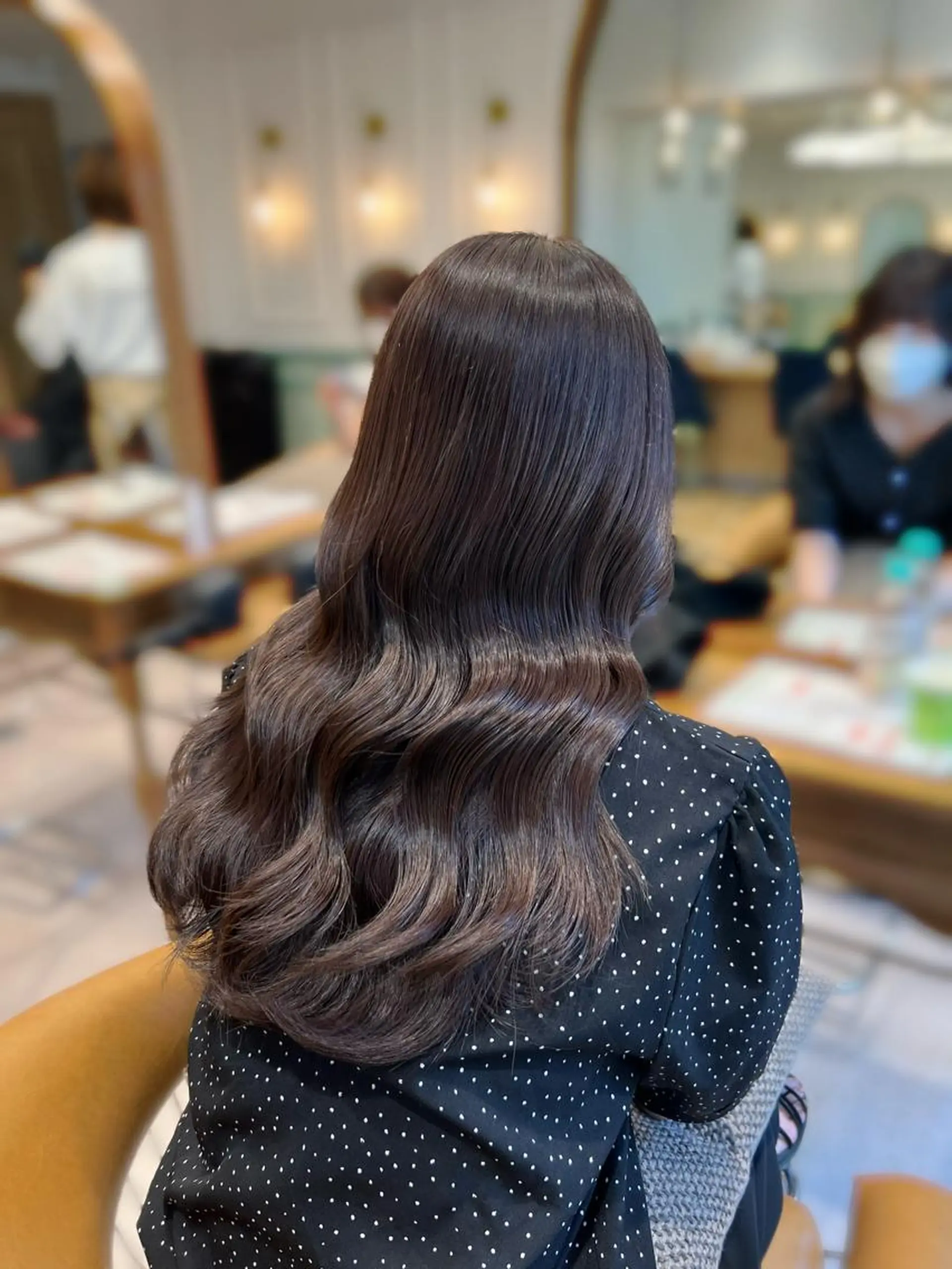 ロング カラー ヘアカラー トリートメント 🩶sayumi🩶 ボブ/美髪矯正/柏のヘアスタイル