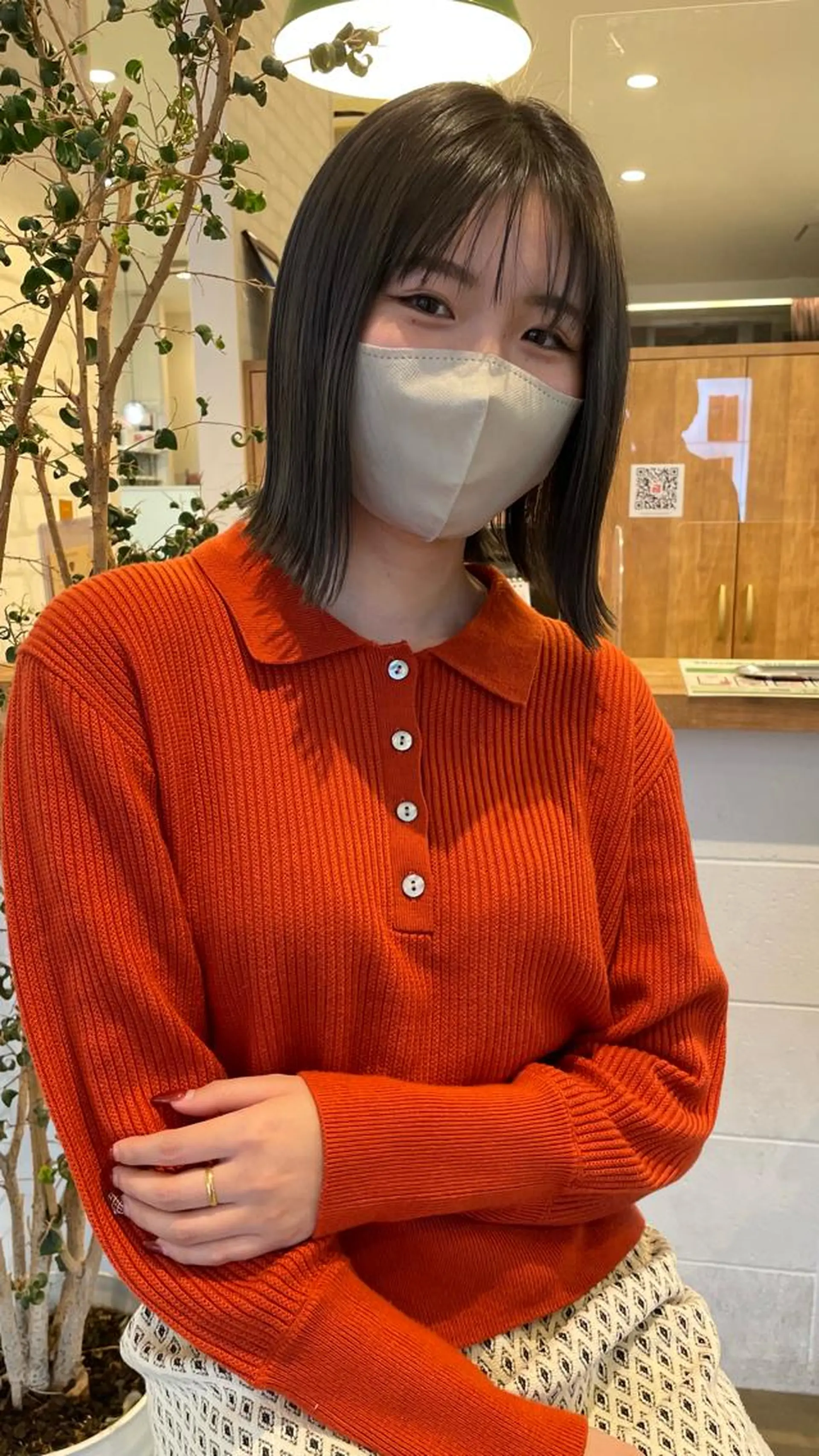 ショート カラー パーマ ヘアアレンジ ❣️倉敷❣️美髪 カラー能登一成のヘアスタイル