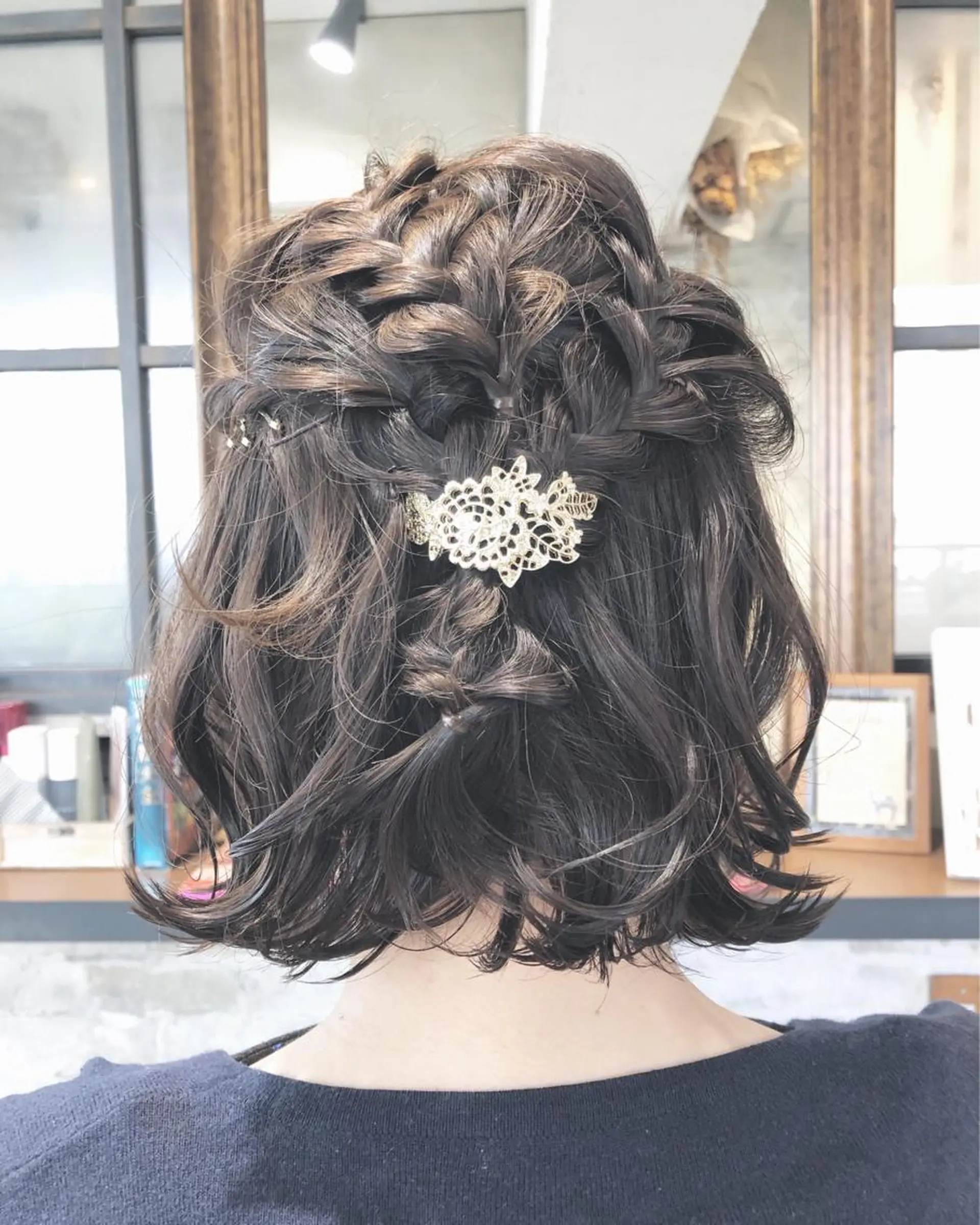 ショート ヘアアレンジ Calenda/ パーソナル美髪サロンのヘアスタイル