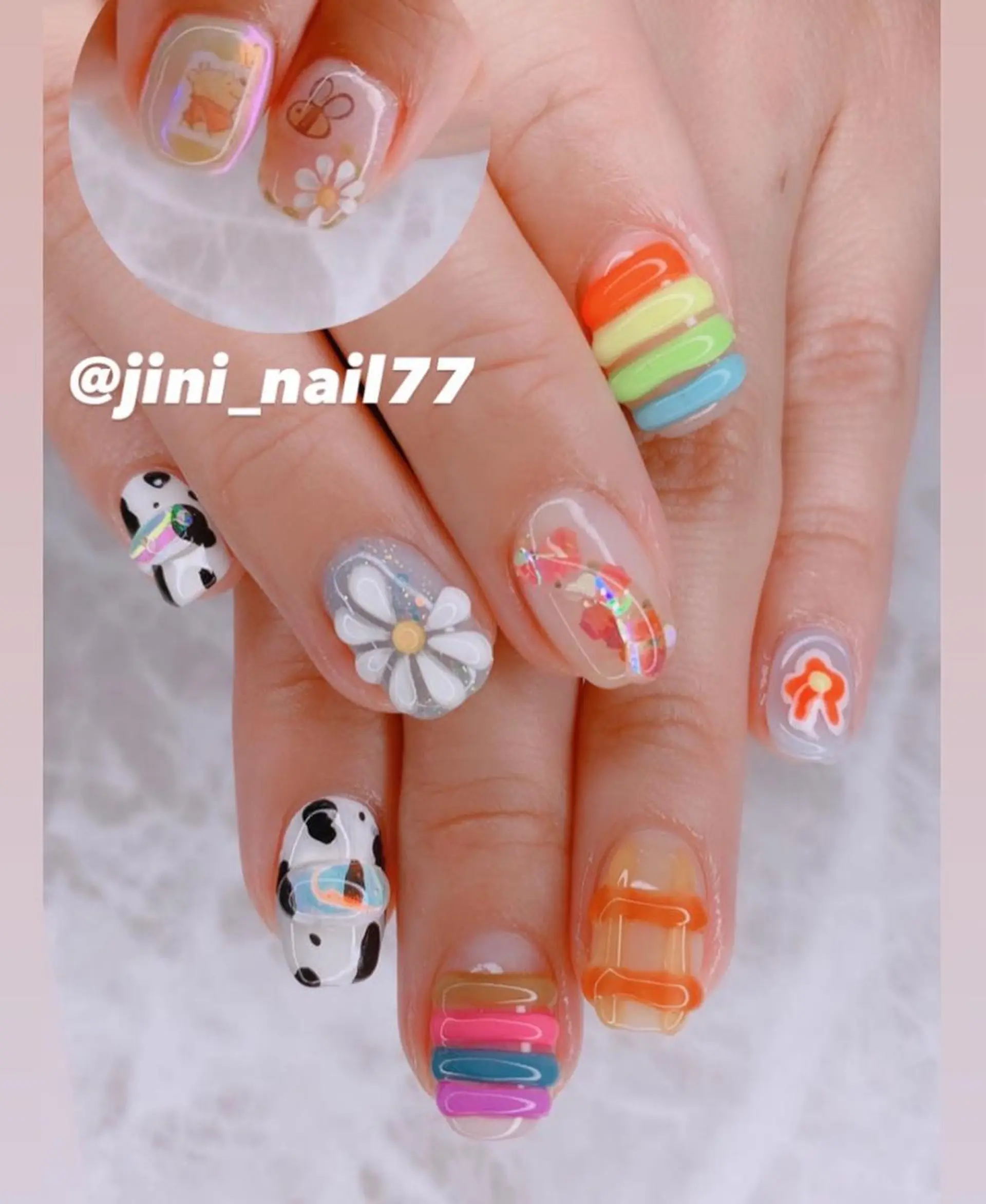 ネイル JINI NAIL所属・ジニ ネイルのネイルデザイン