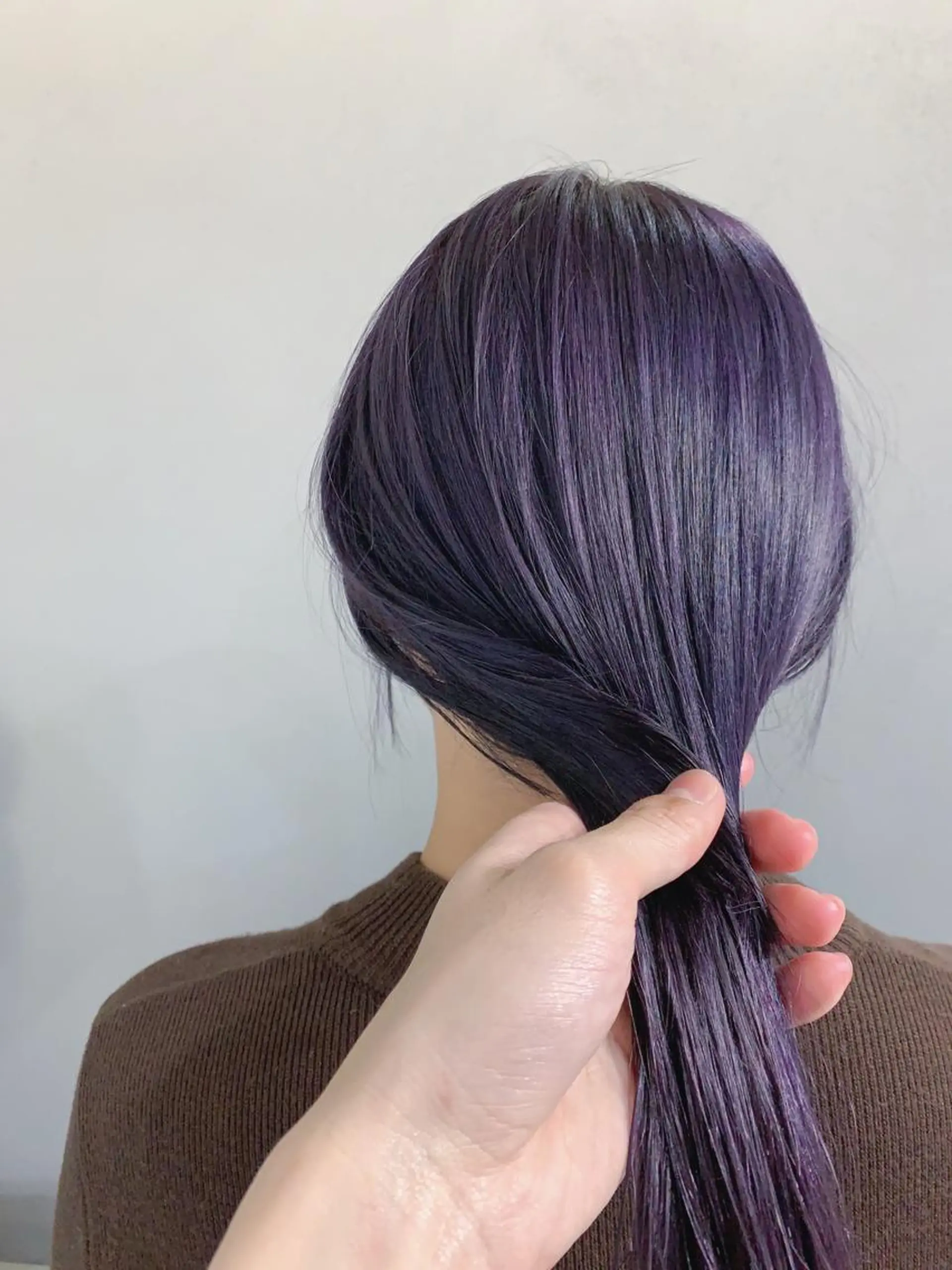 ロング カラー ボブパーマコテ巻き風 パーマNo1深江秀平のヘアスタイル