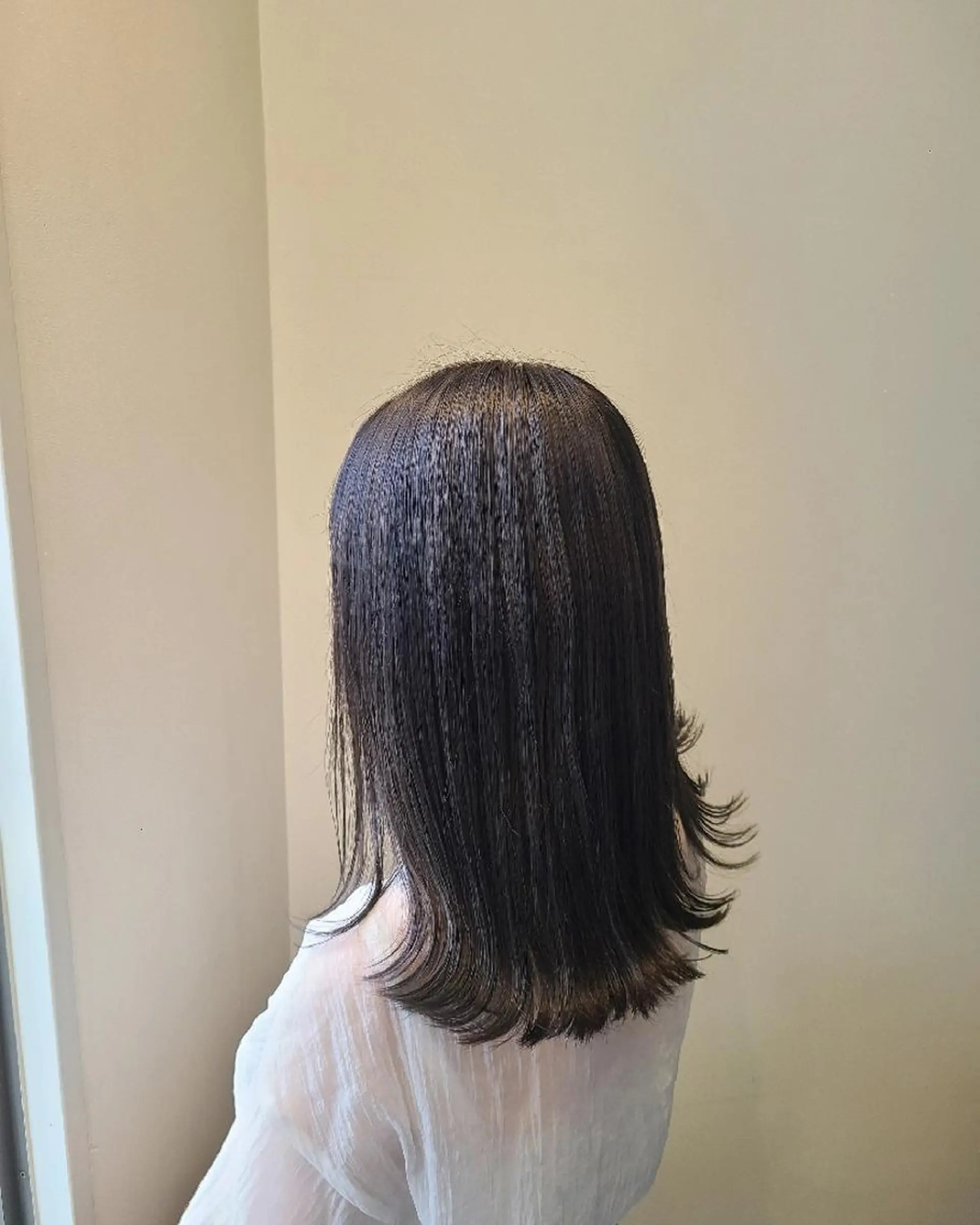 セミロング カラー 木村 直哉のヘアスタイル