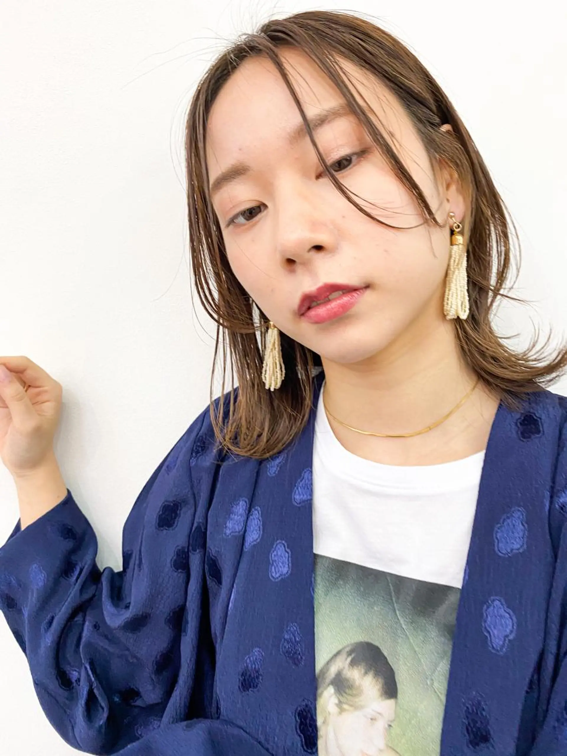 ミディアム ミディアムレイヤー レイヤーカット NATSUKI /  ショートのヘアスタイル