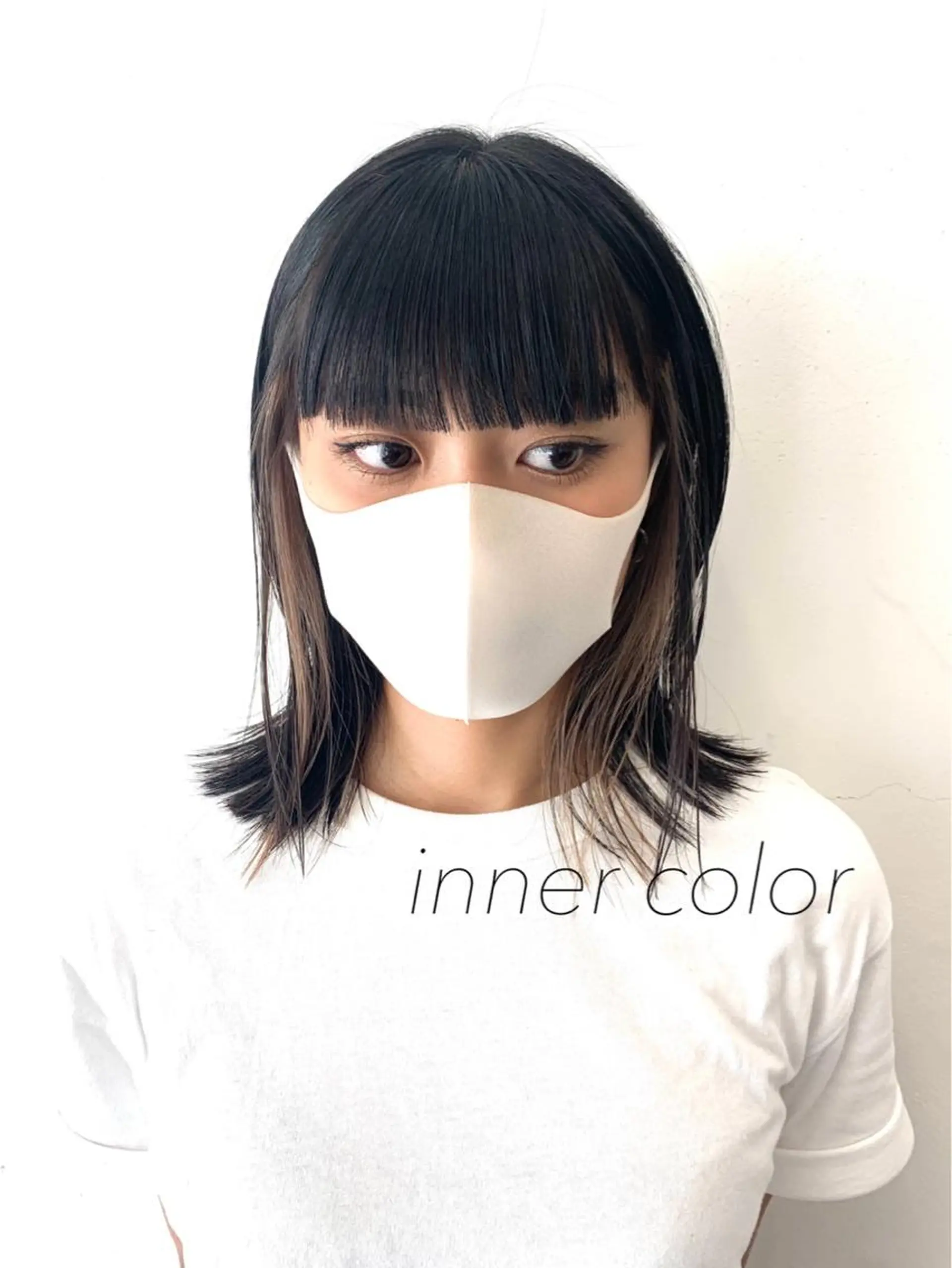 ミディアム カラー インナーカラー レイヤーカット/艶髪 ✨💭KIRARIのヘアスタイル