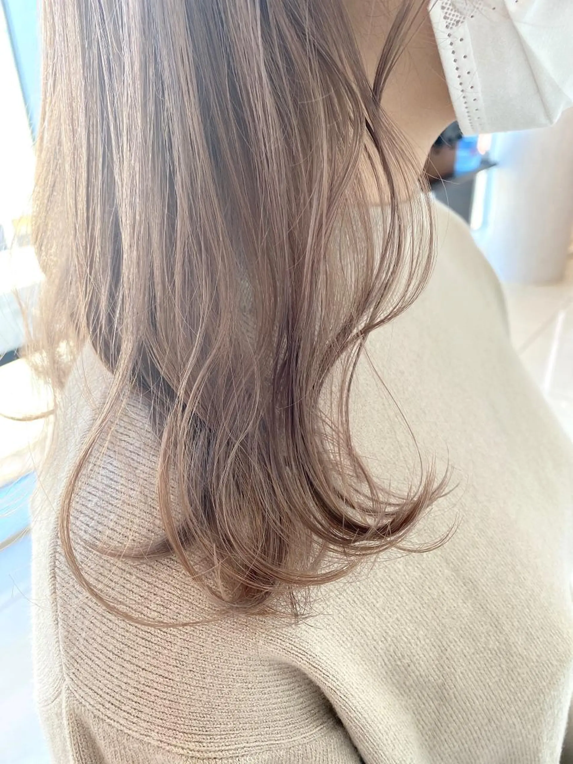 ミディアム カラー 浦口友華 ♡  暖色系カラーのヘアスタイル