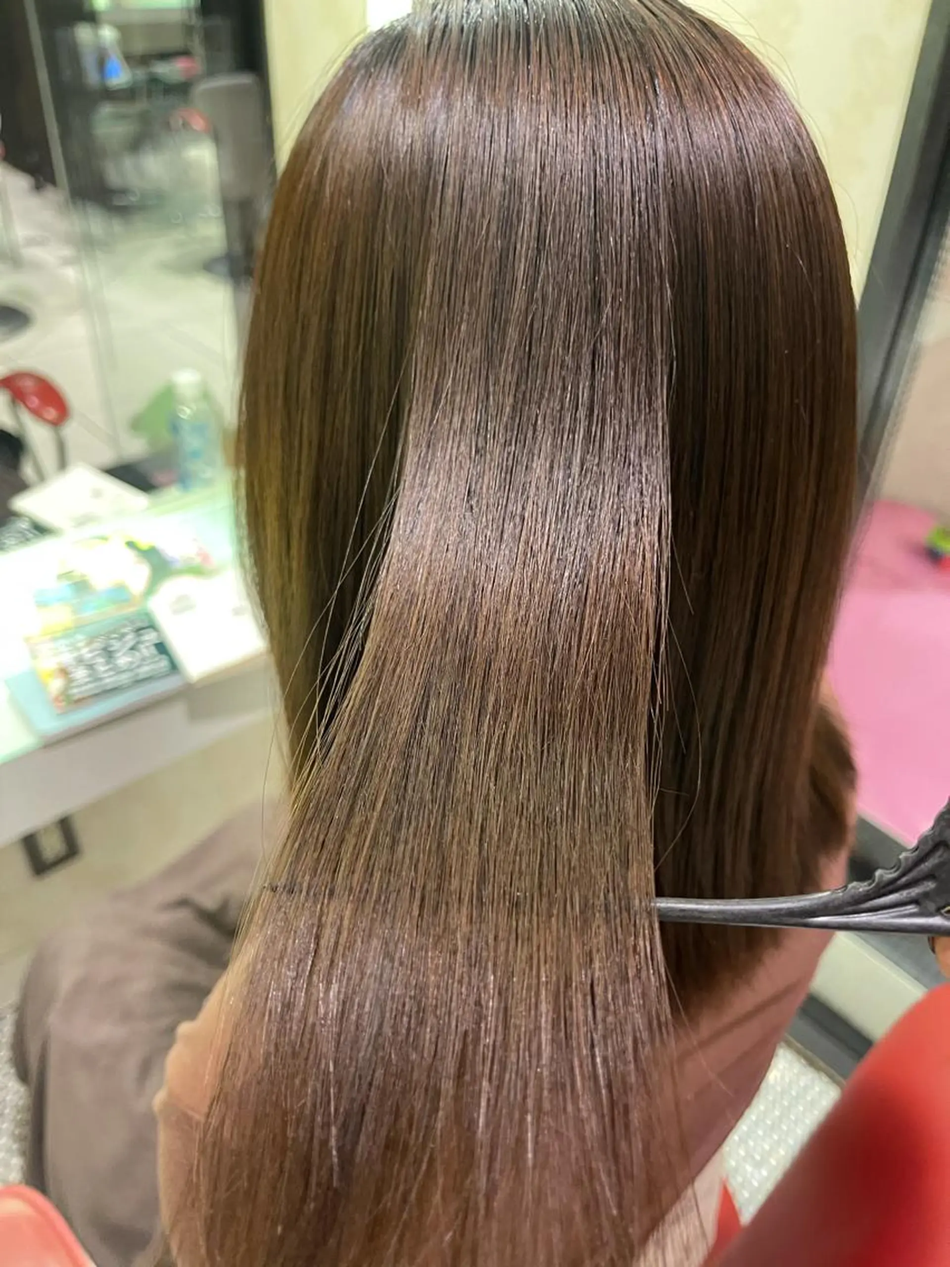 ミディアム 縮毛矯正 縮毛矯正 トリートメント 圧倒的美髪ストレート ツダケイタロウのヘアスタイル