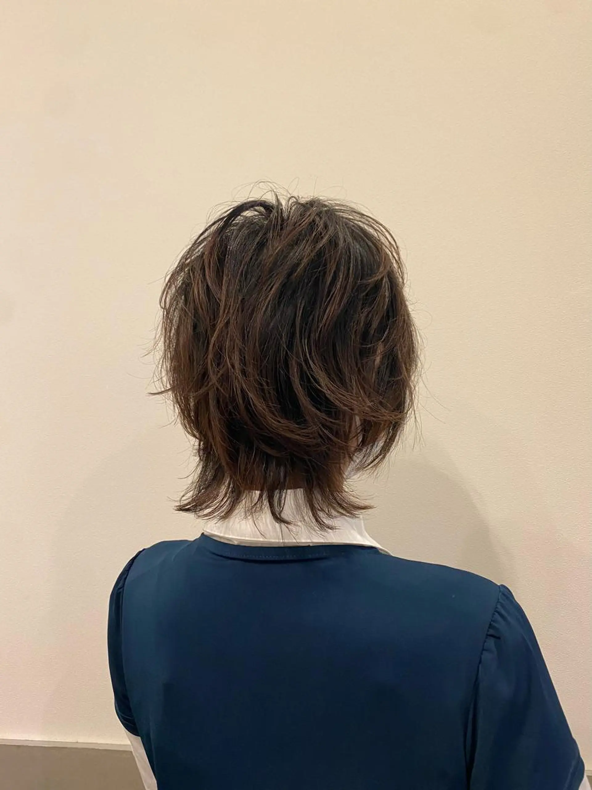 ミディアム ウルフカット ✨メンズ特化✨ 渡邊  一平のヘアスタイル