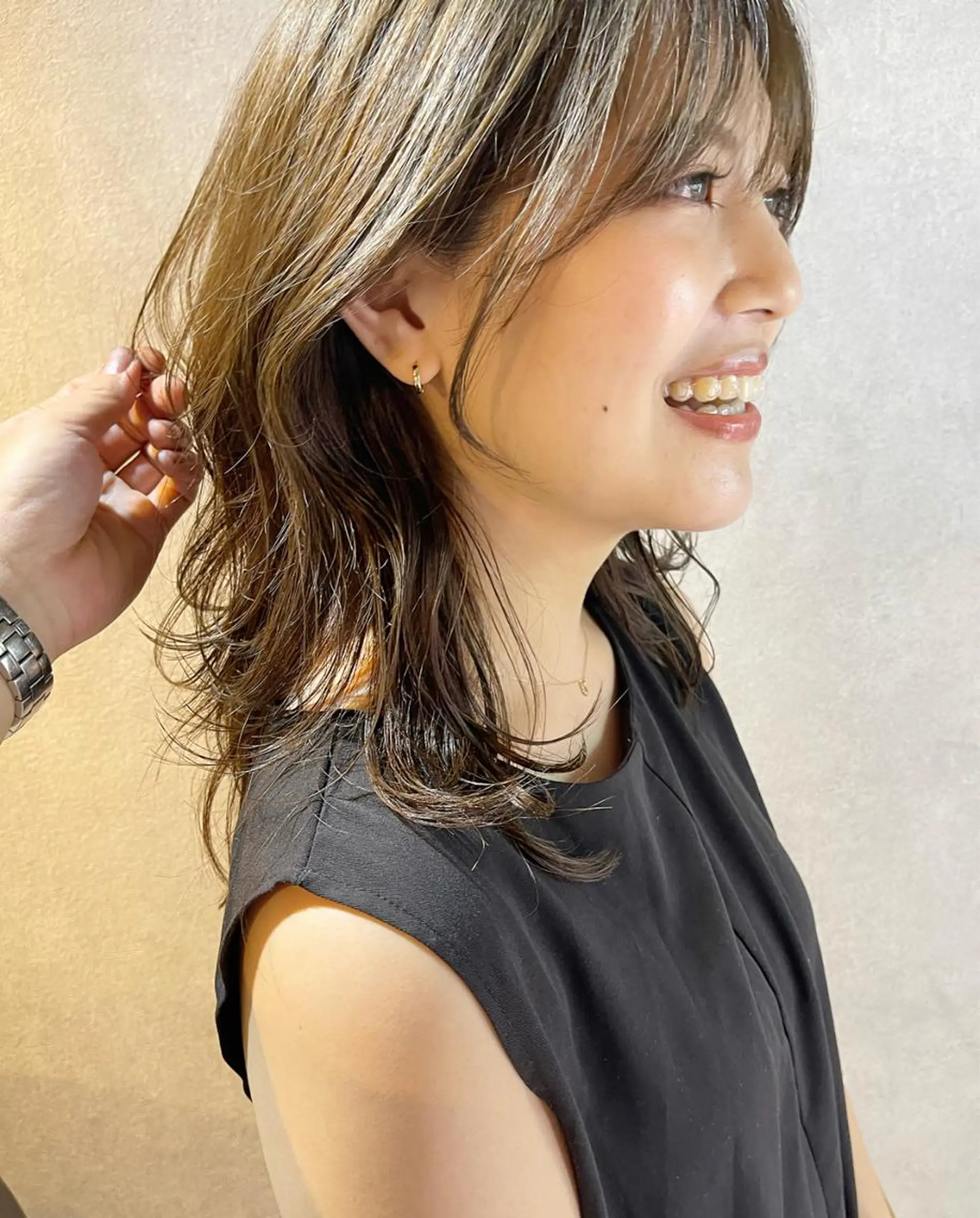 ミディアム カラー カット モテ髪支持率NO.1 KENJIROのヘアスタイル