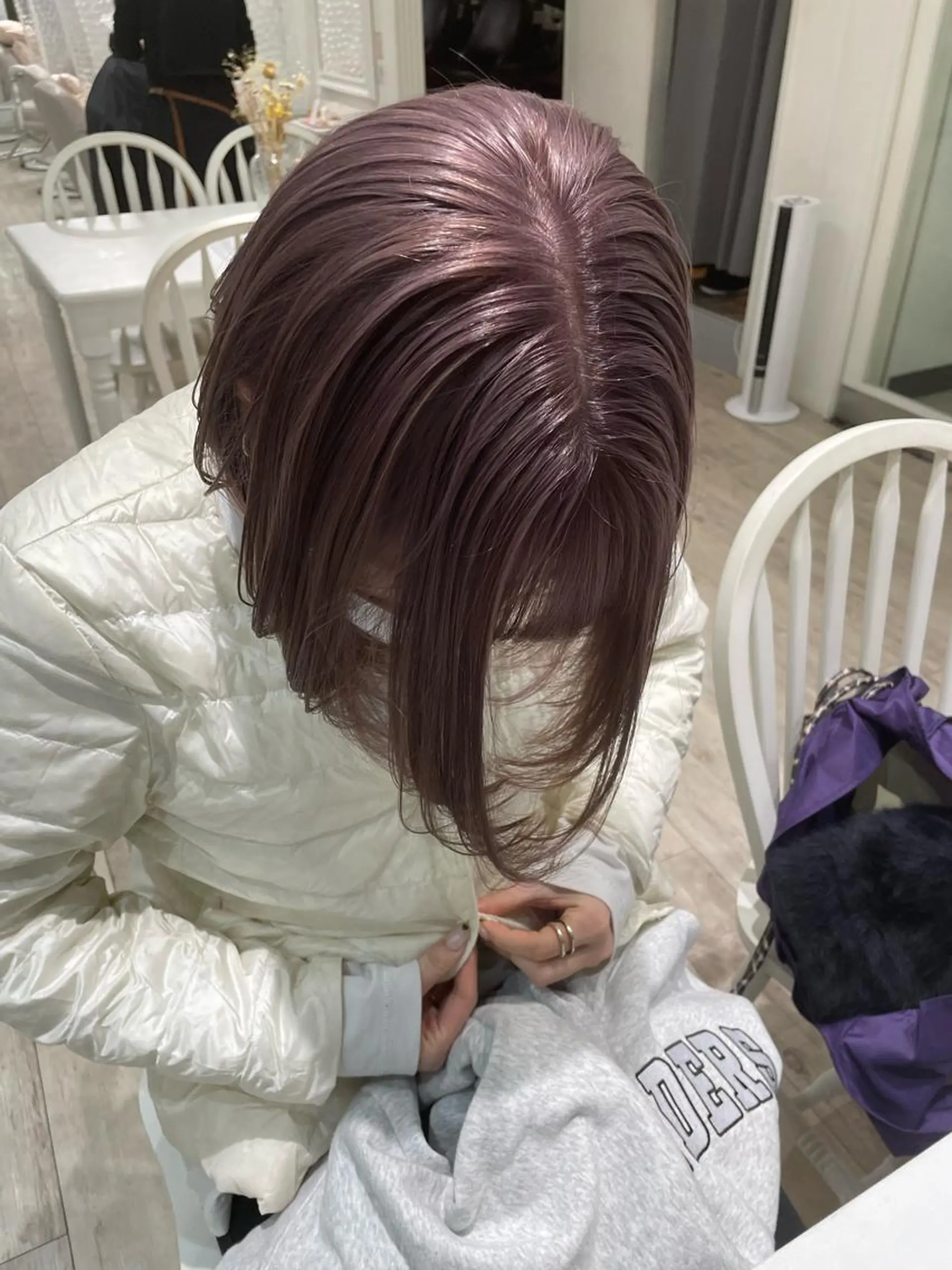 ミディアム カラー miyu /大阪美容室のヘアスタイル