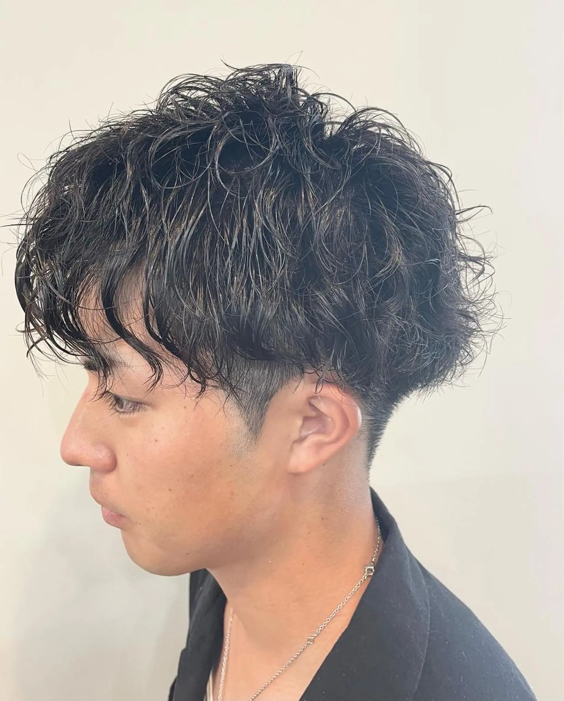 ショート メンズ メンズパーマ カット パーマ トリートメント FLAGS YAMATOのヘアスタイル