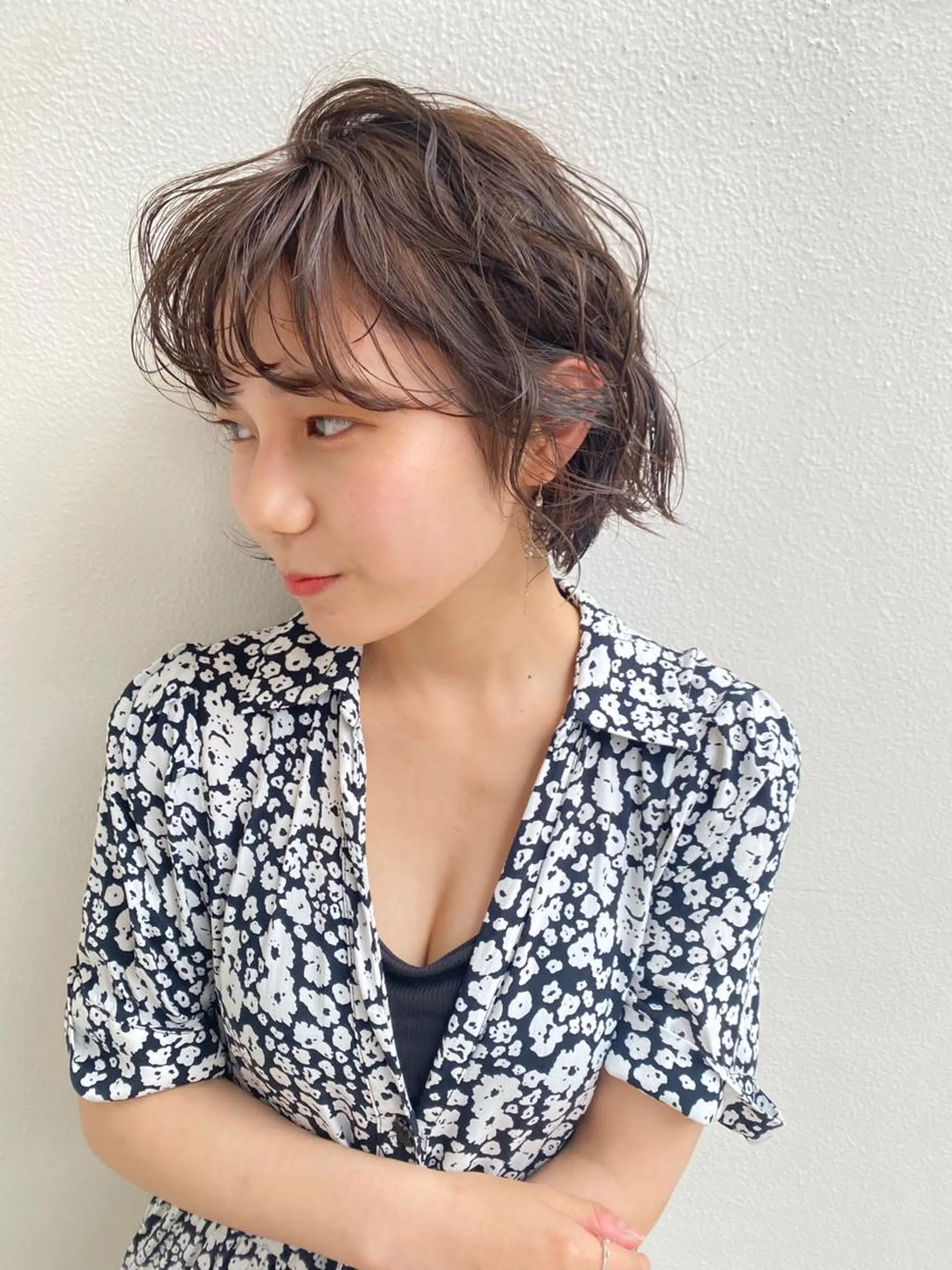 ショート パーマ YUKI 新宿 カット/パーマのヘアスタイル