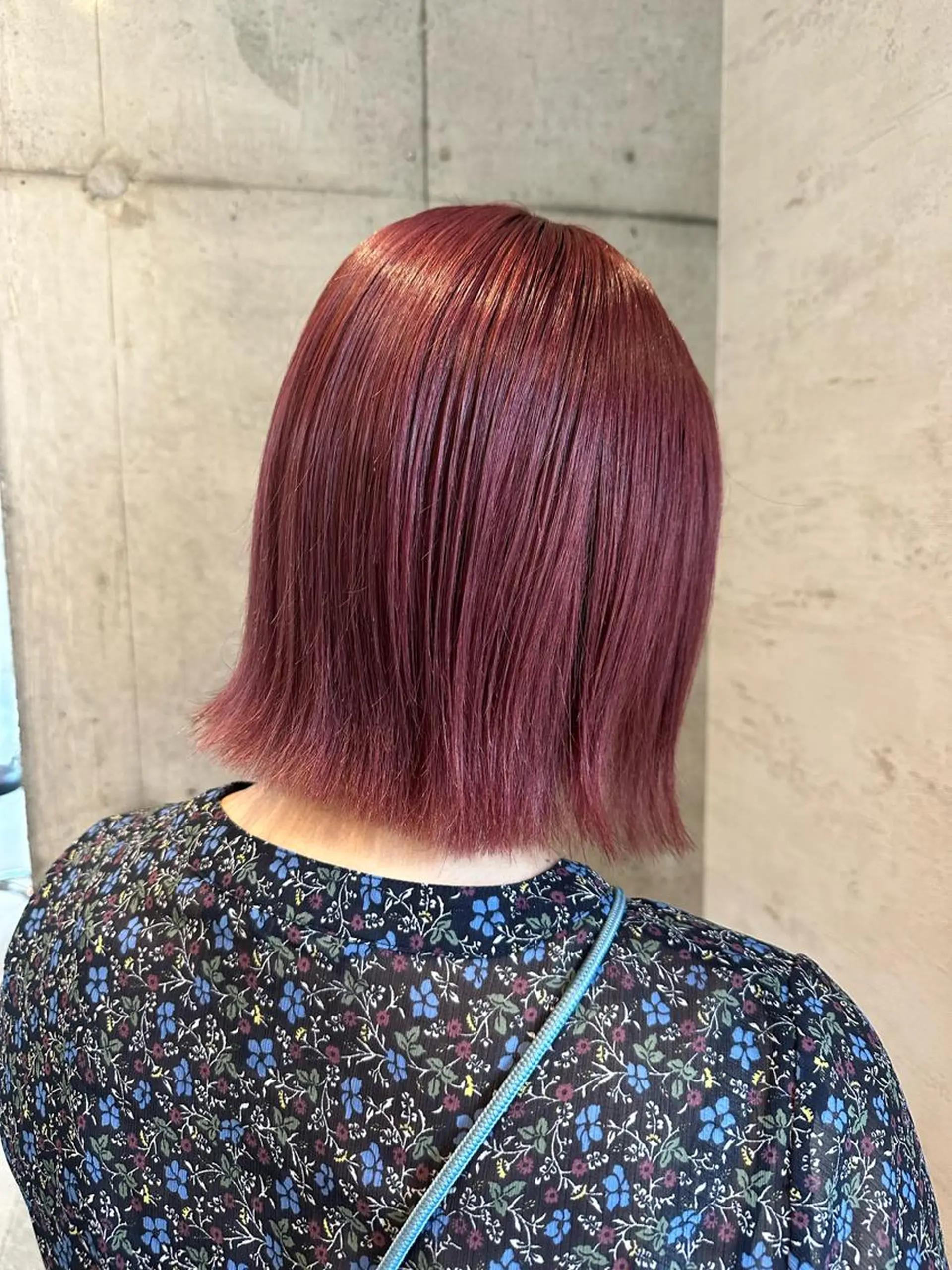 ミディアム カラー 女性に人気♪ はやしほのかのヘアスタイル