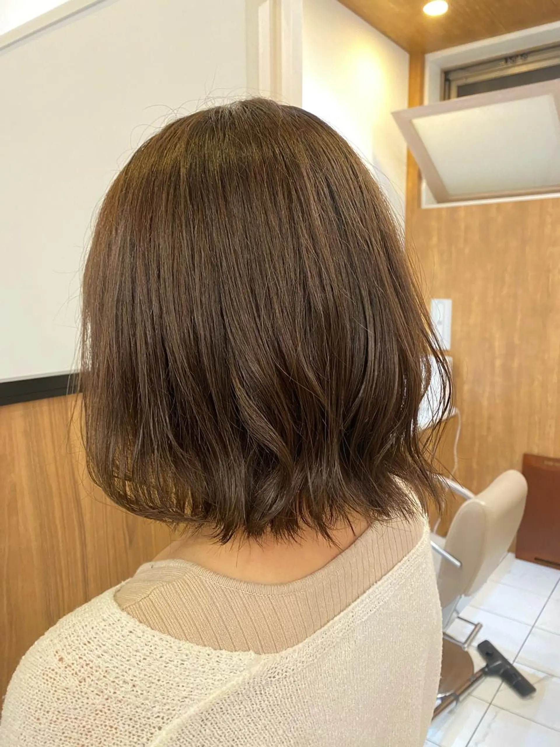 ミディアム カラー 門崎未依/レイヤー/ メンズカット🪿🌼のヘアスタイル