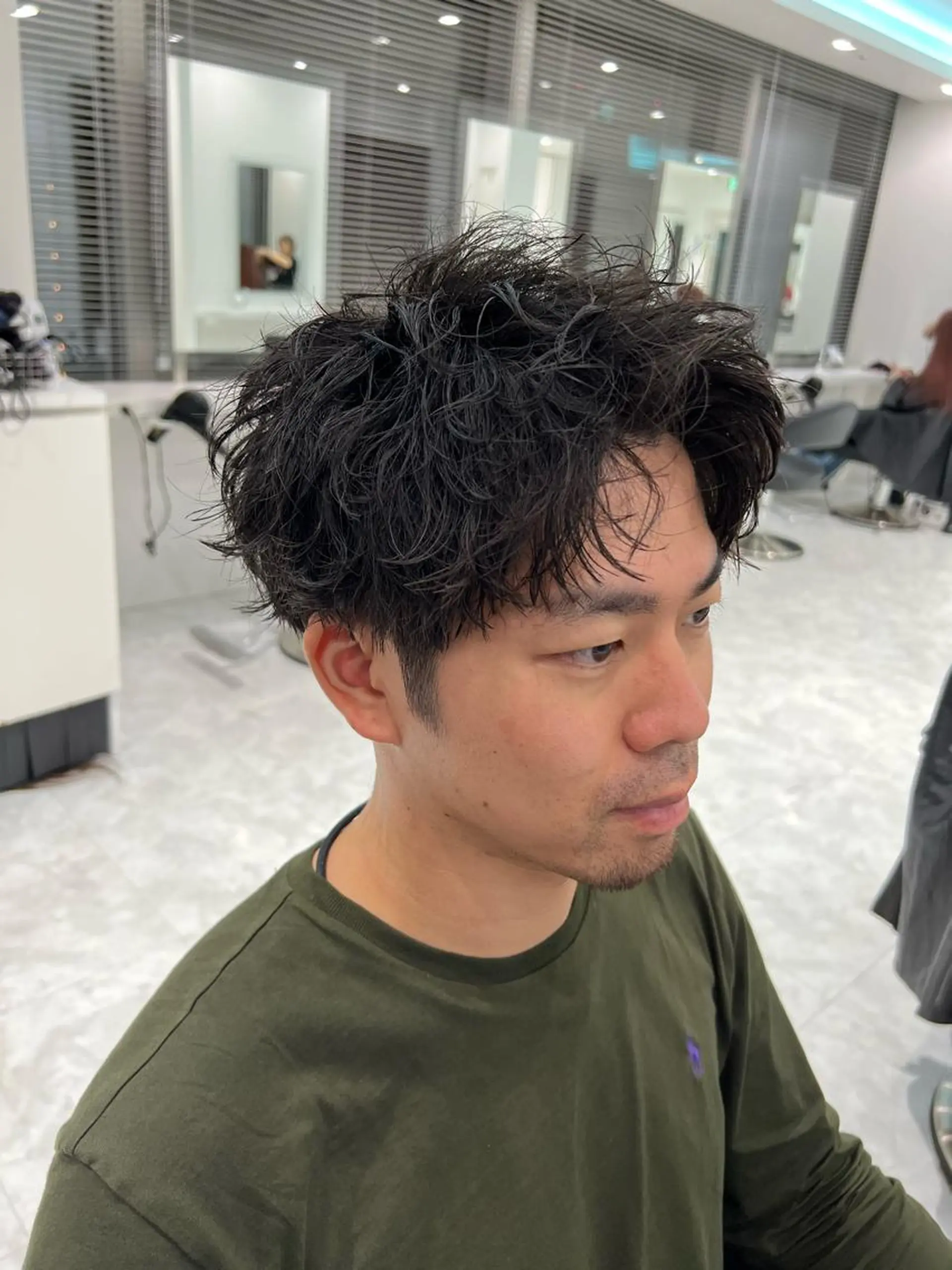 ショート パーマ メンズ ✨池袋で1番キレイな ボブ✂️ケンボーのヘアスタイル