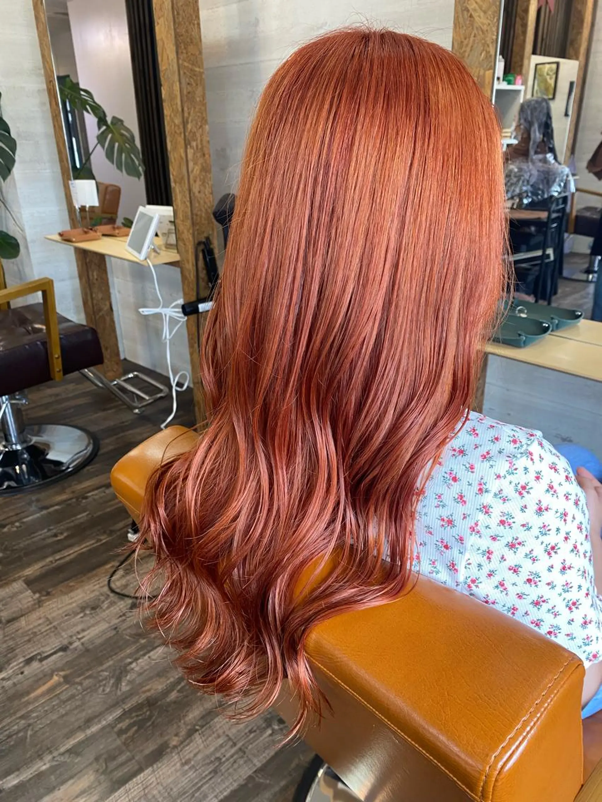 ロング カラー ヘアカラー ブリーチ毛対応酸性 ストレート🌈サキのヘアスタイル