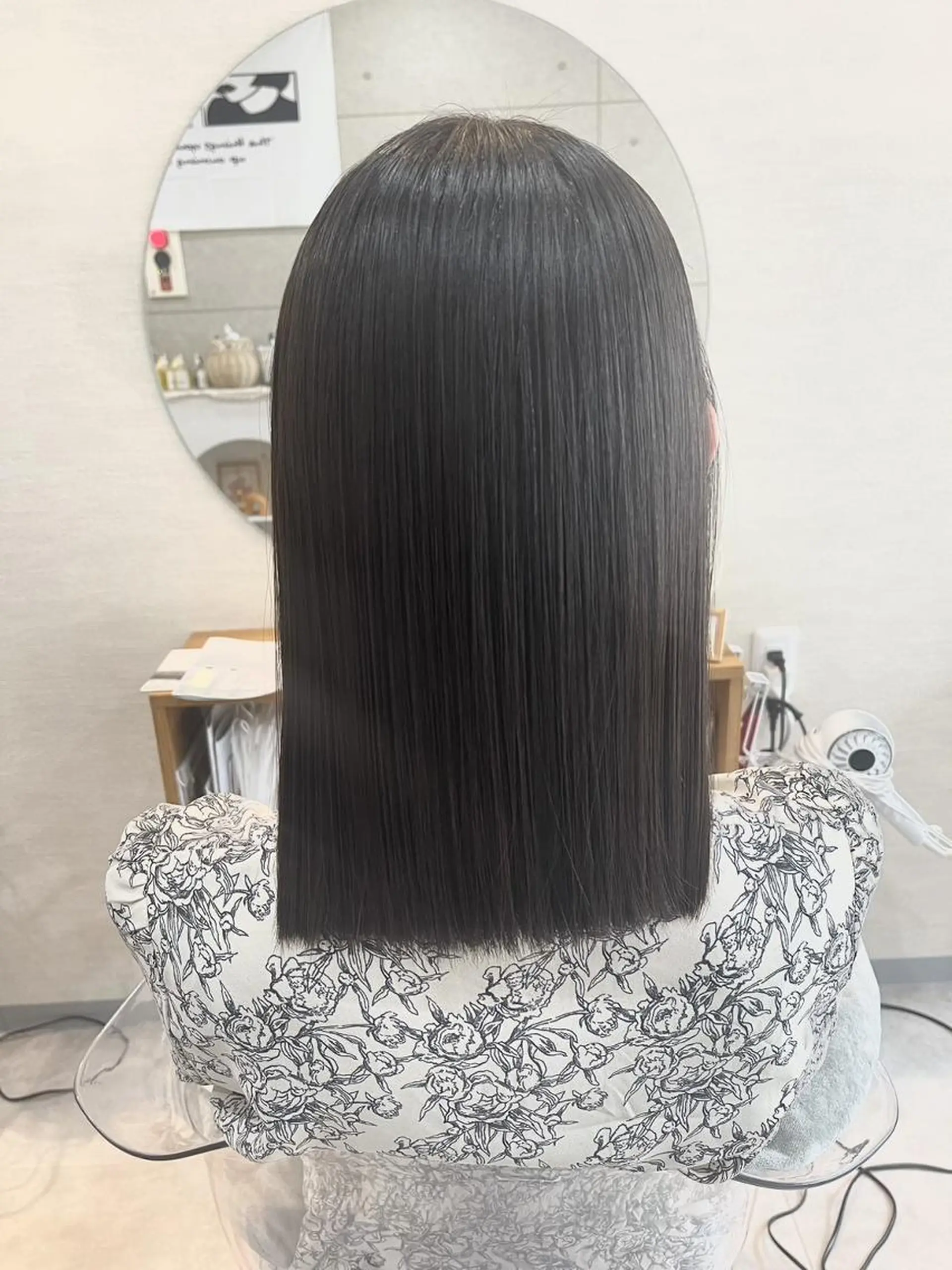 カラー ミディアム ヘアカラー 韓国ヘア🇰🇷船橋 髪質改善/上野愛果のヘアスタイル