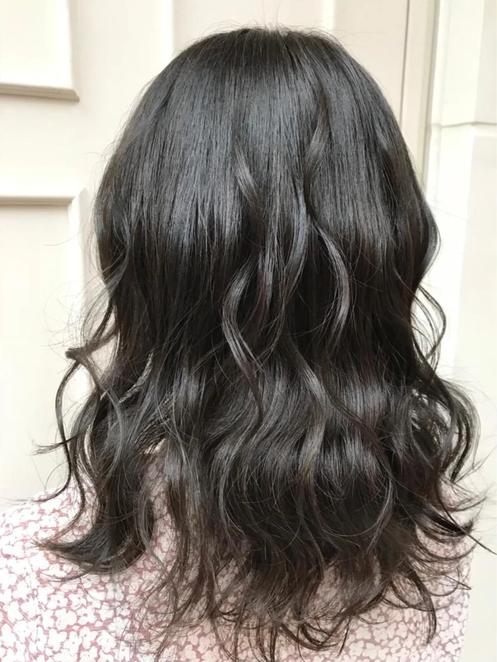ミディアム カラー ダークグレー 🫟Blanco🫟 Color&Careのヘアスタイル