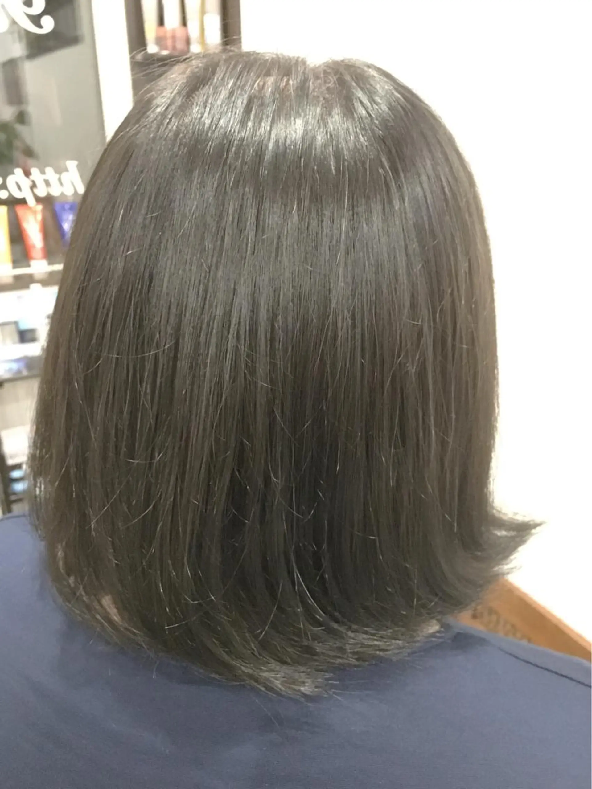 ショート カラー ブルーカラー ブルージュ 透明感カラー ハイトーンカラー ネイビーカラー Rise Heart 中村 裕介のヘアスタイル