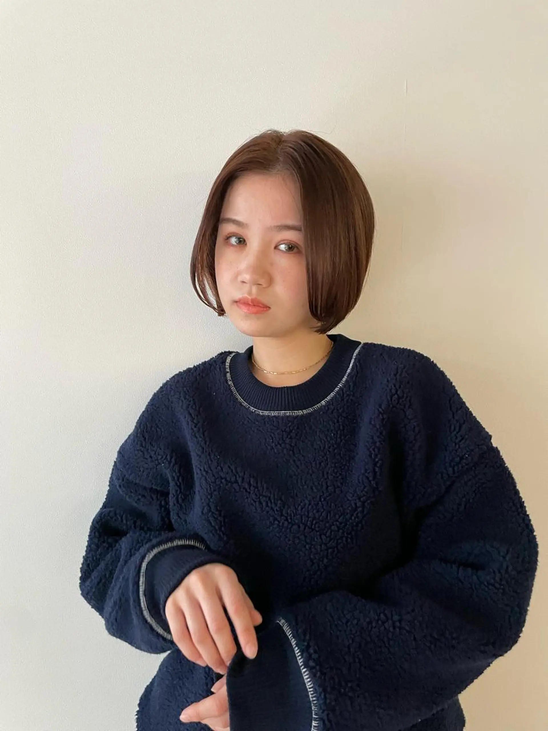 ショート カラー カット ヘアカラー なりたいが叶う ながしまじゅんきのヘアスタイル