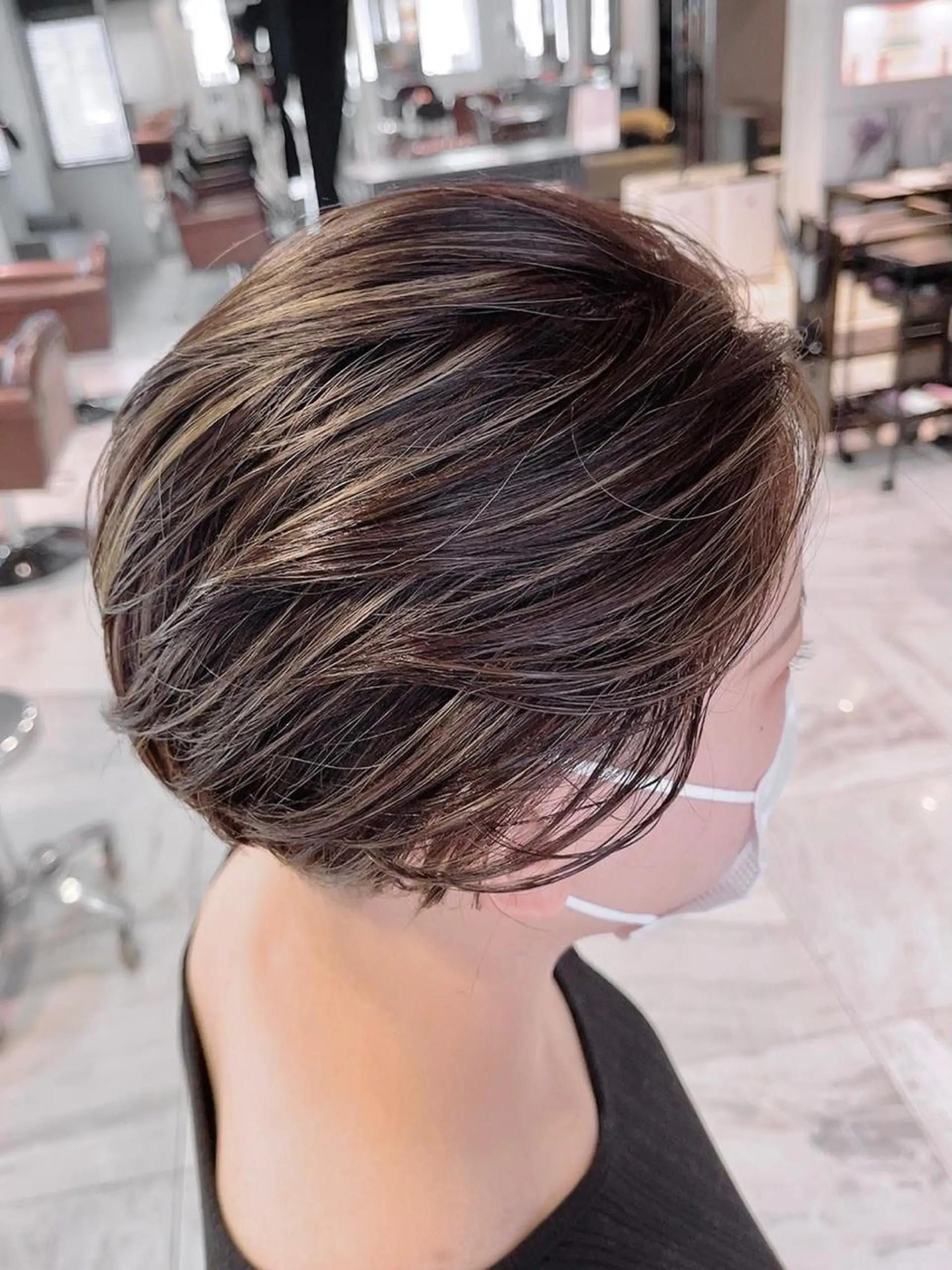 ショート ハイライト メンズカット/ヘッド スパ/鈴木祐斗のヘアスタイル