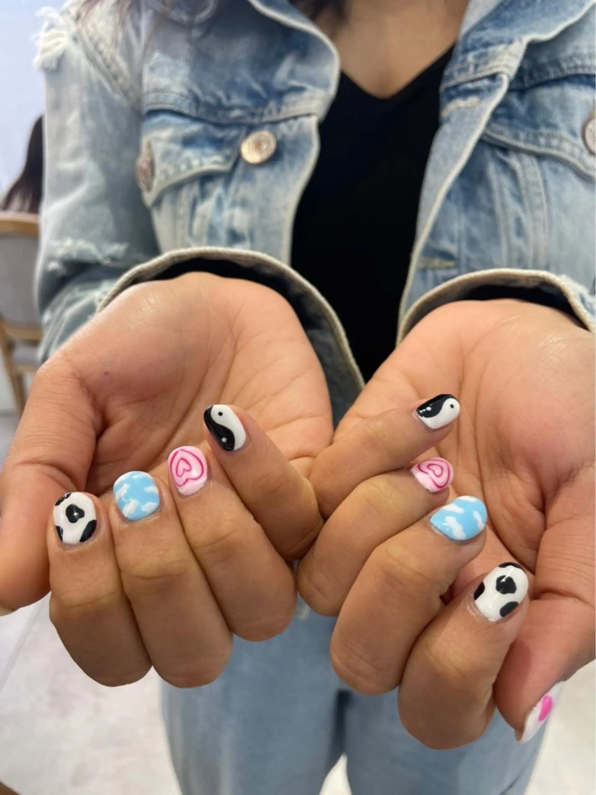 ネイル アートネイル メンズ/艶髪/カラー サクラ🌸のヘアスタイル